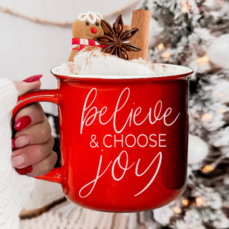 Believe & Joy Mug - My American Goods