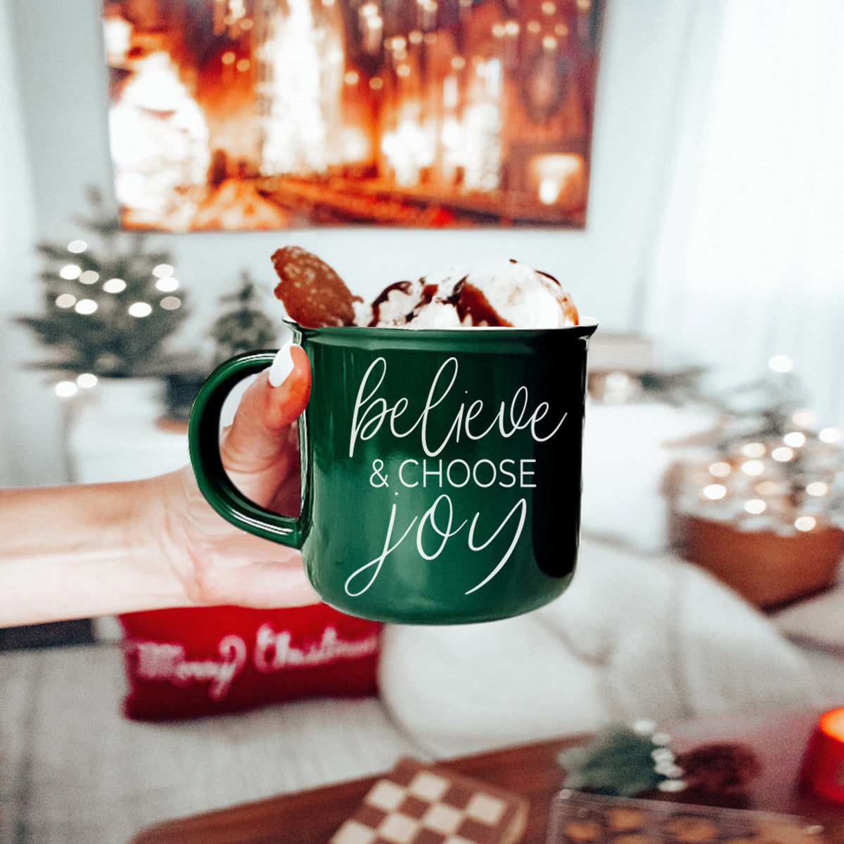 Believe & Joy Mug - My American Goods
