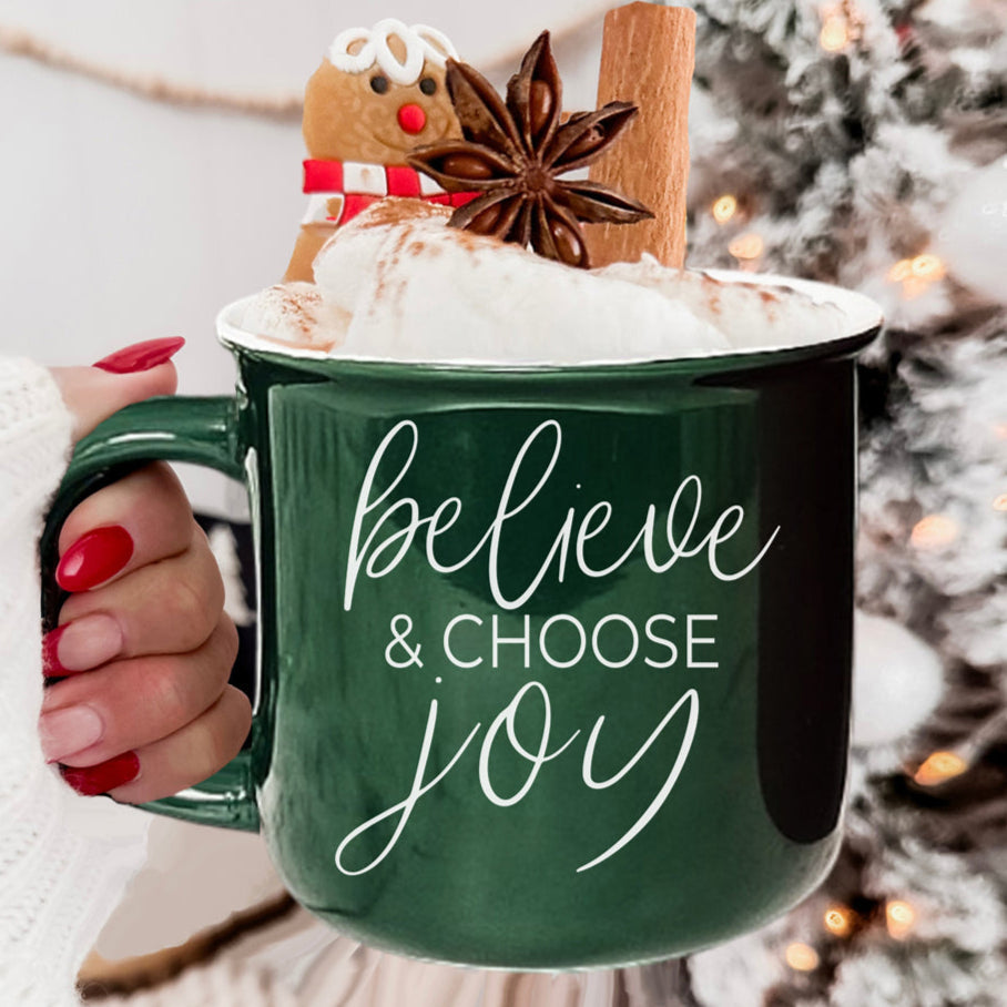 Believe & Joy Mug - My American Goods