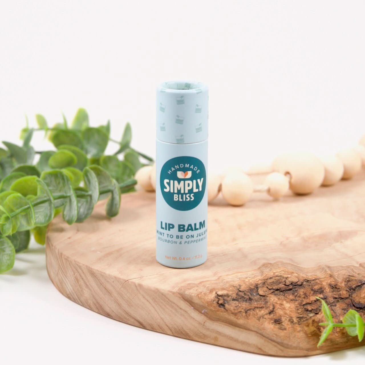 Simply Bliss Lip Balms Mint to be on Juleps - No-Melt Beeswax Lip Balm