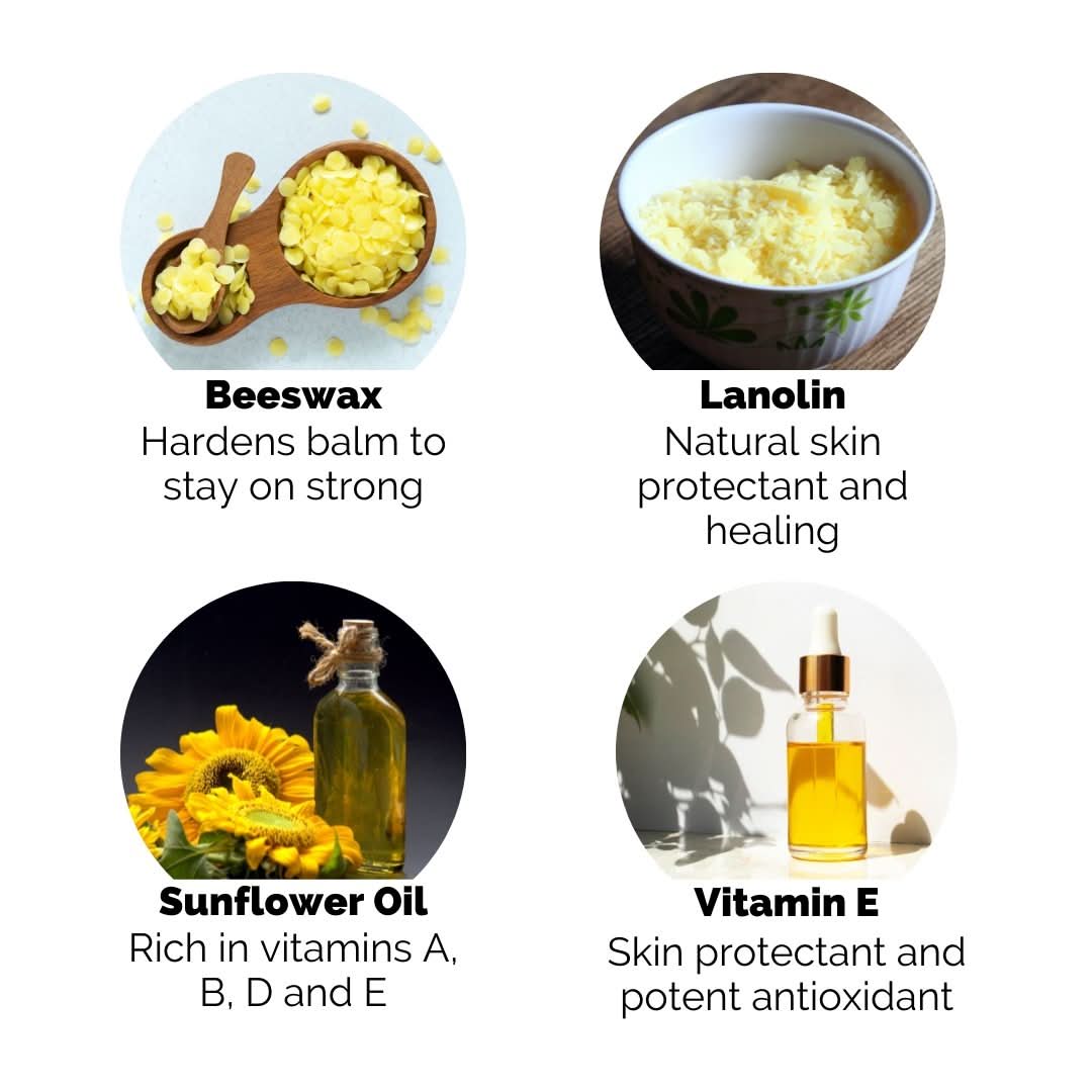 Peppermint to Be - No-Melt Beeswax Lip Balm - My American Goods