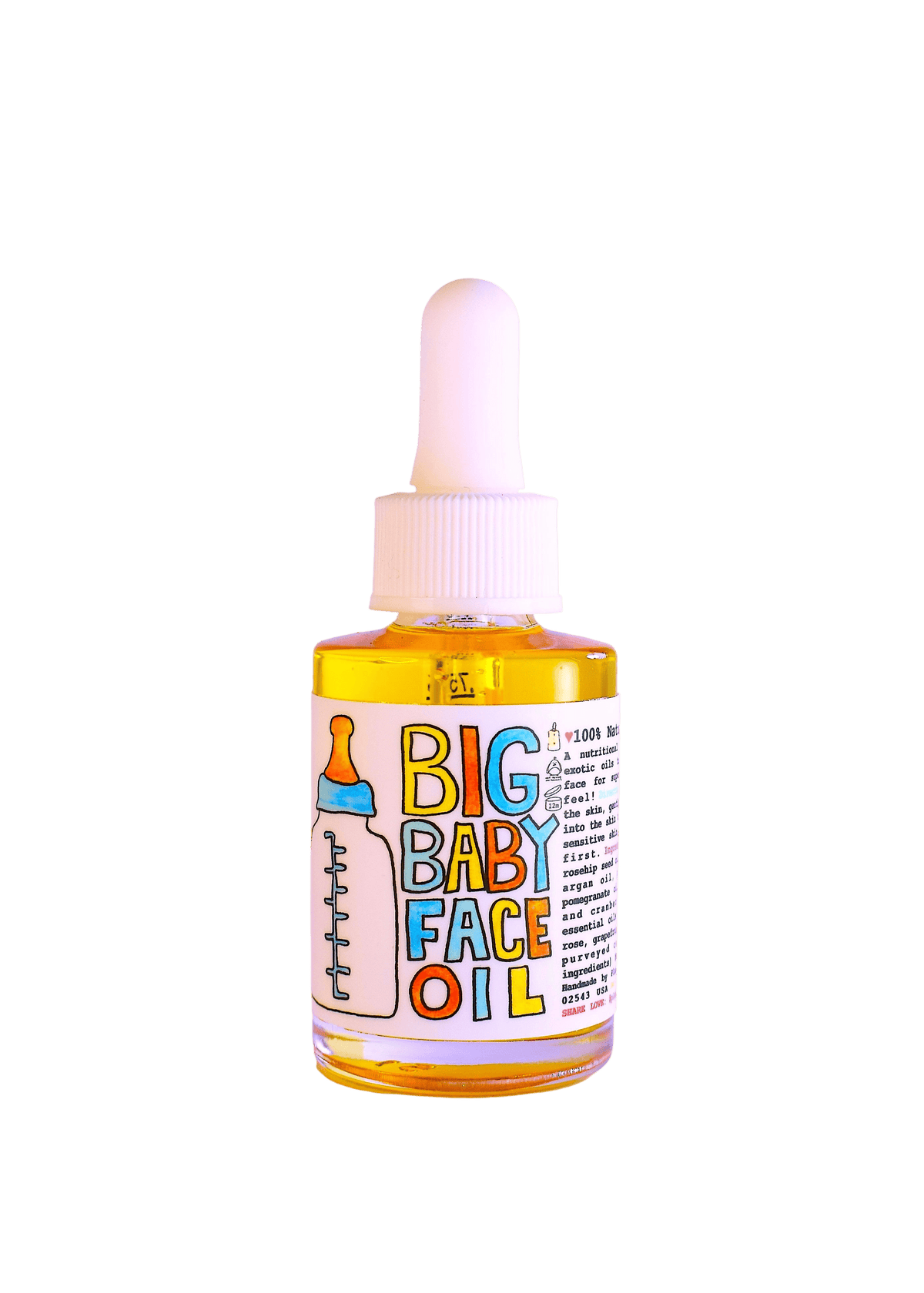plant makeup Big Baby Face Oil
