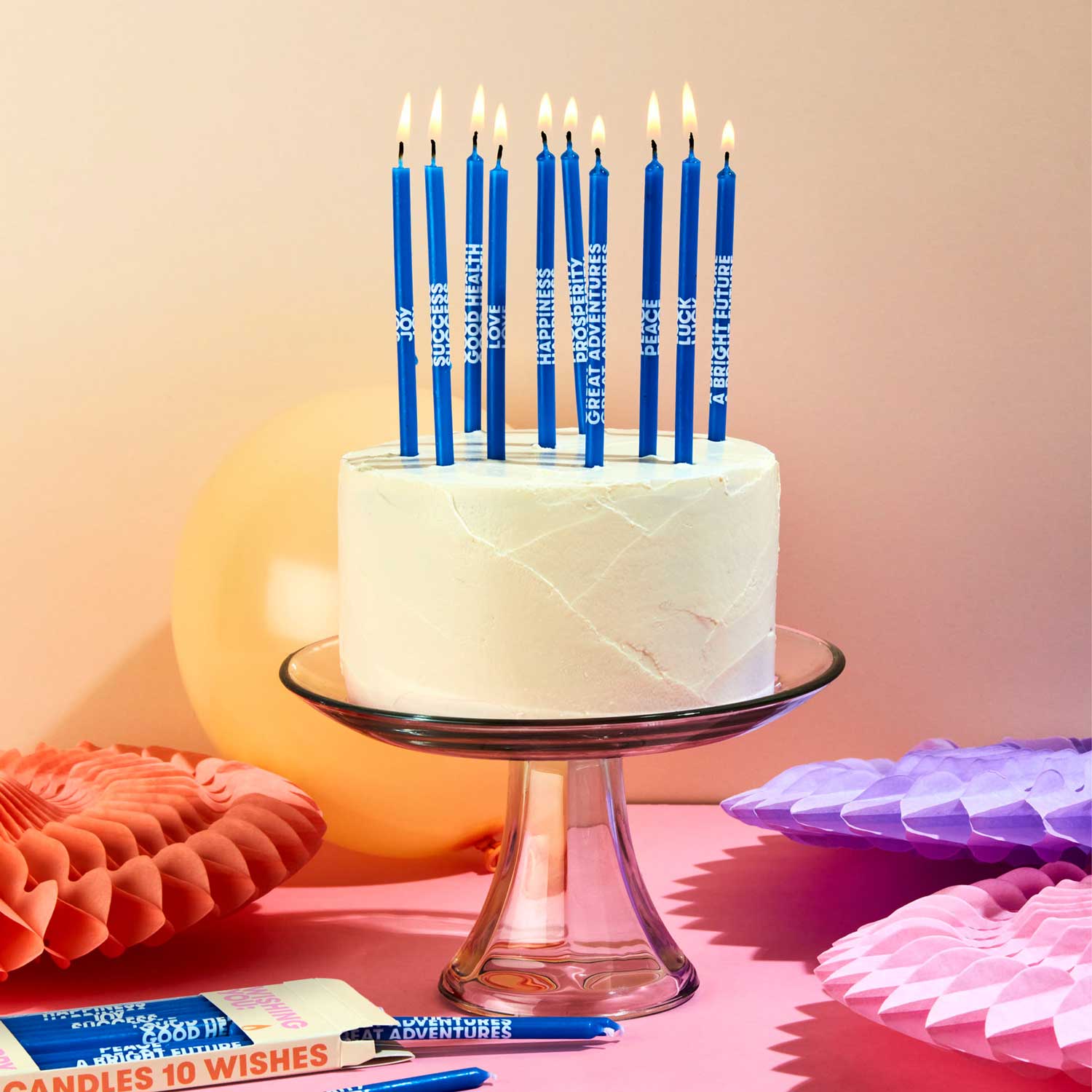 Wishing You: Birthday Candles - Green - My American Goods