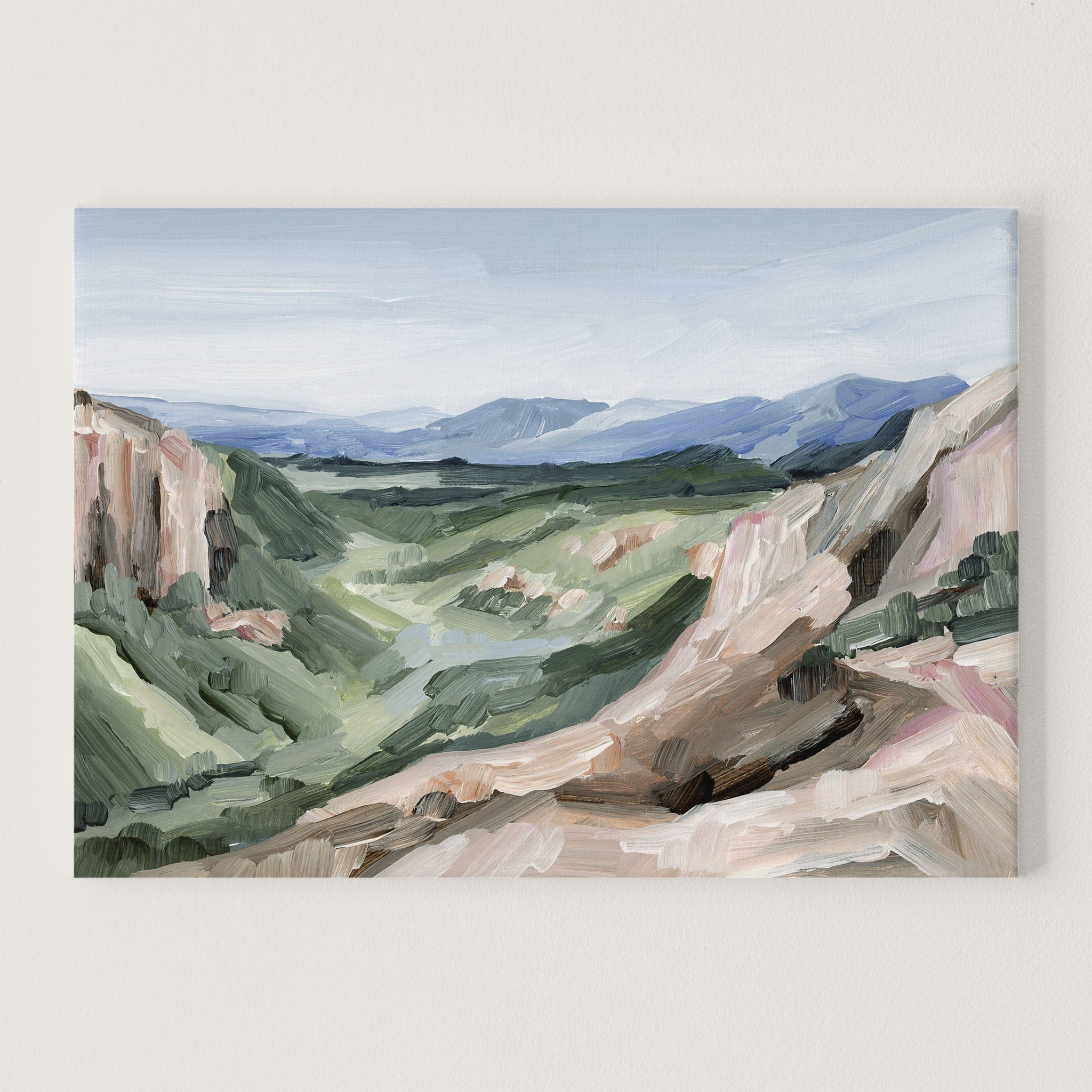 Katie Garrison Art Print Stretched Canvas / 8x10 in / No Frame "Black Bear Pass" Art Print