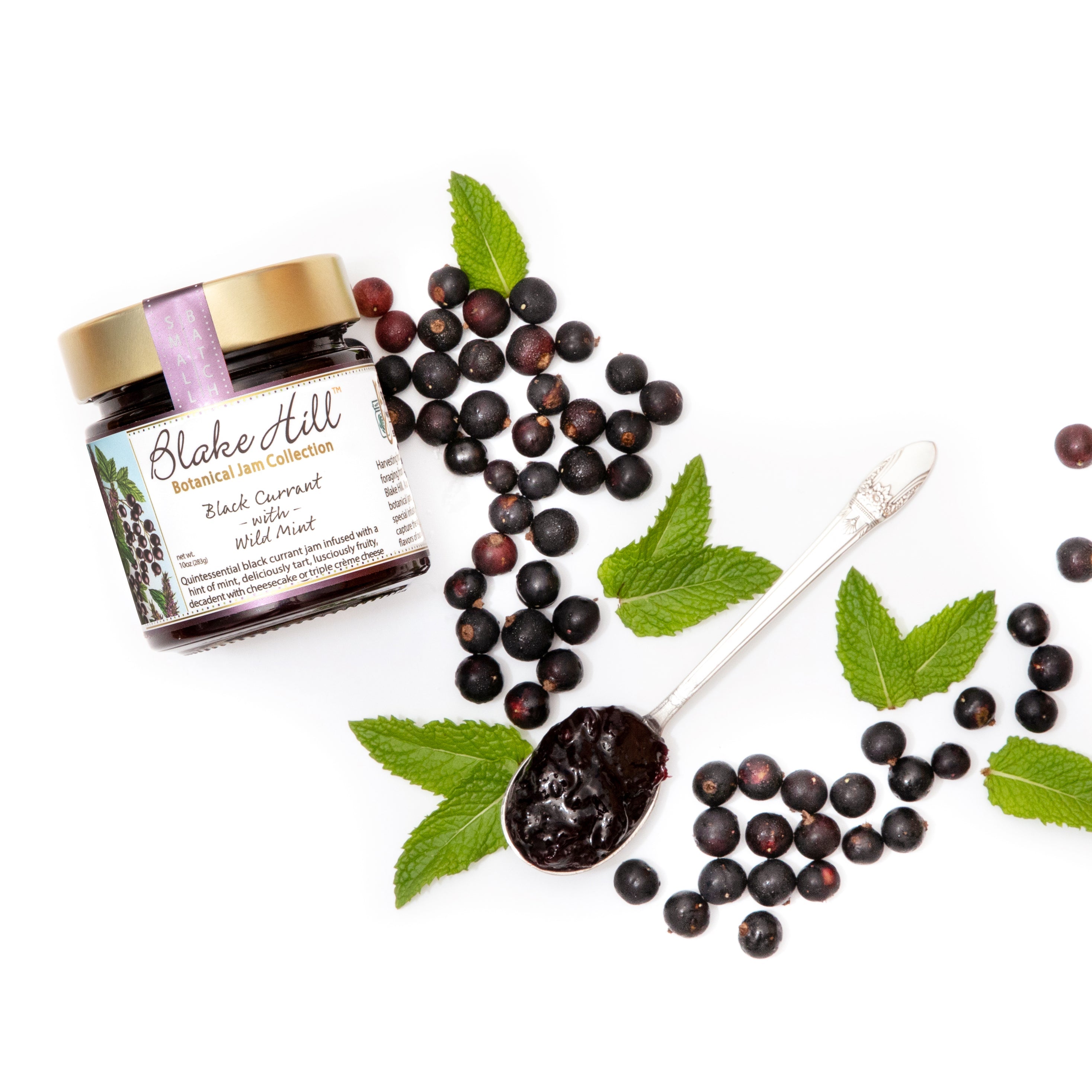 Black Currant with Wild Mint Jam