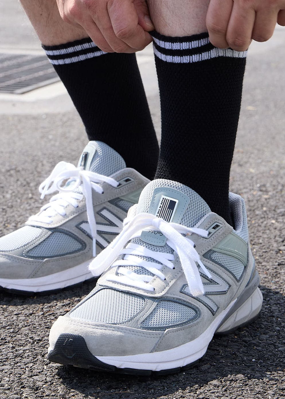 American Trench Socks The Regulation Mesh Crew