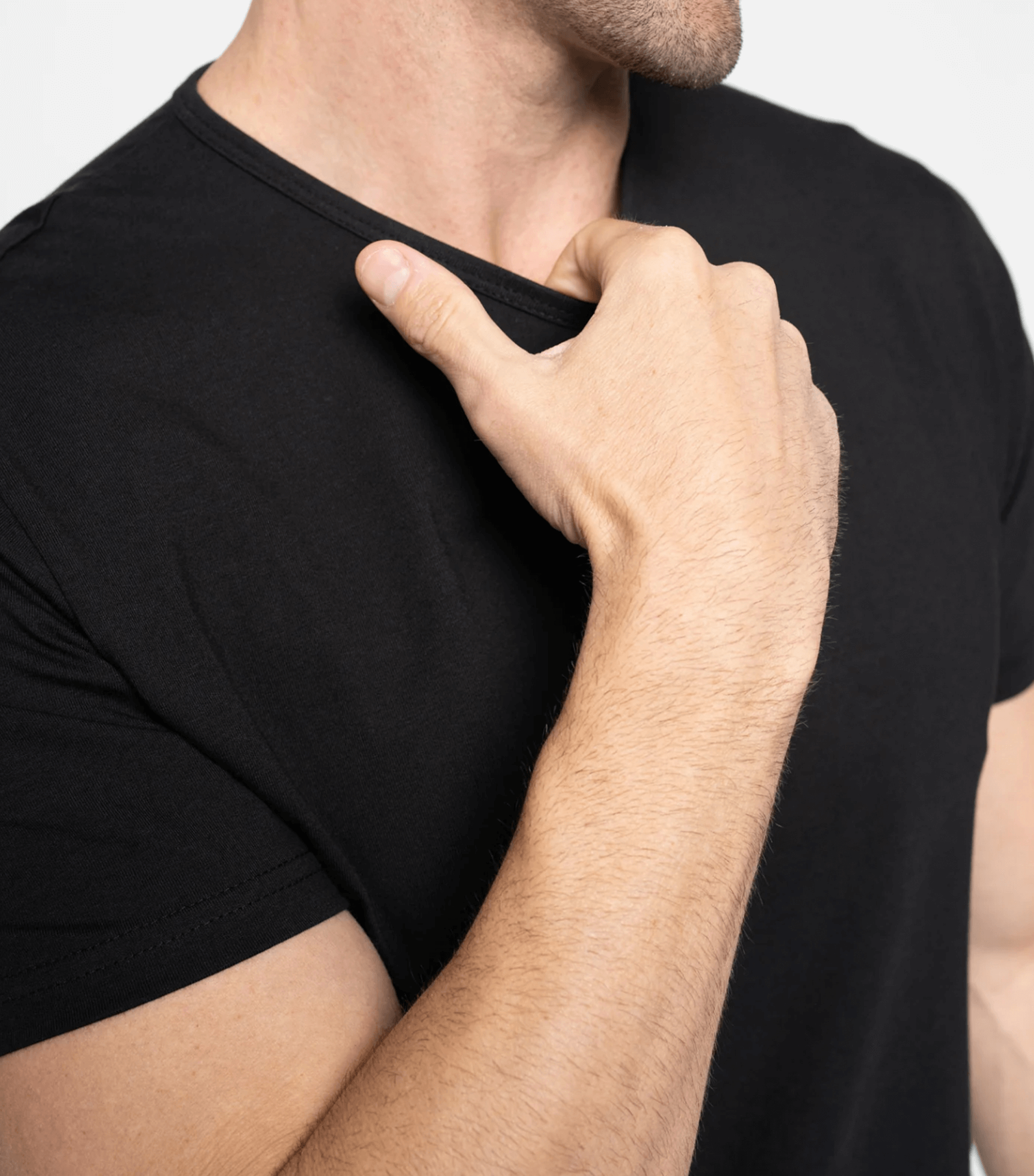 Bamtech Shirt Bamboo Swift Curve-Hem Tee - Black
