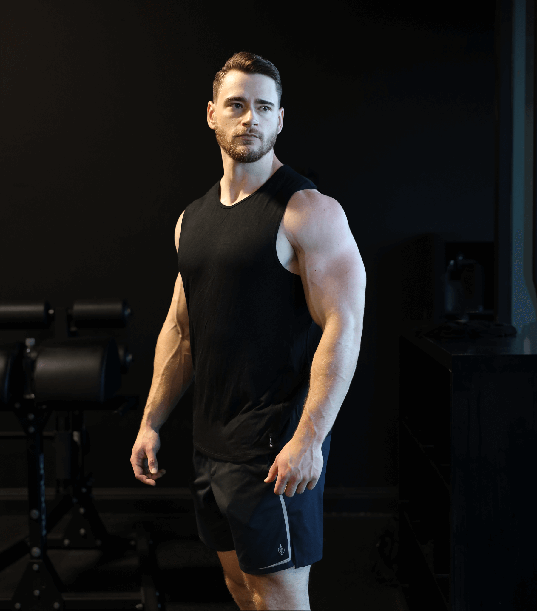 Bamtech Tanks Bamboo Aerotech Tank - Black