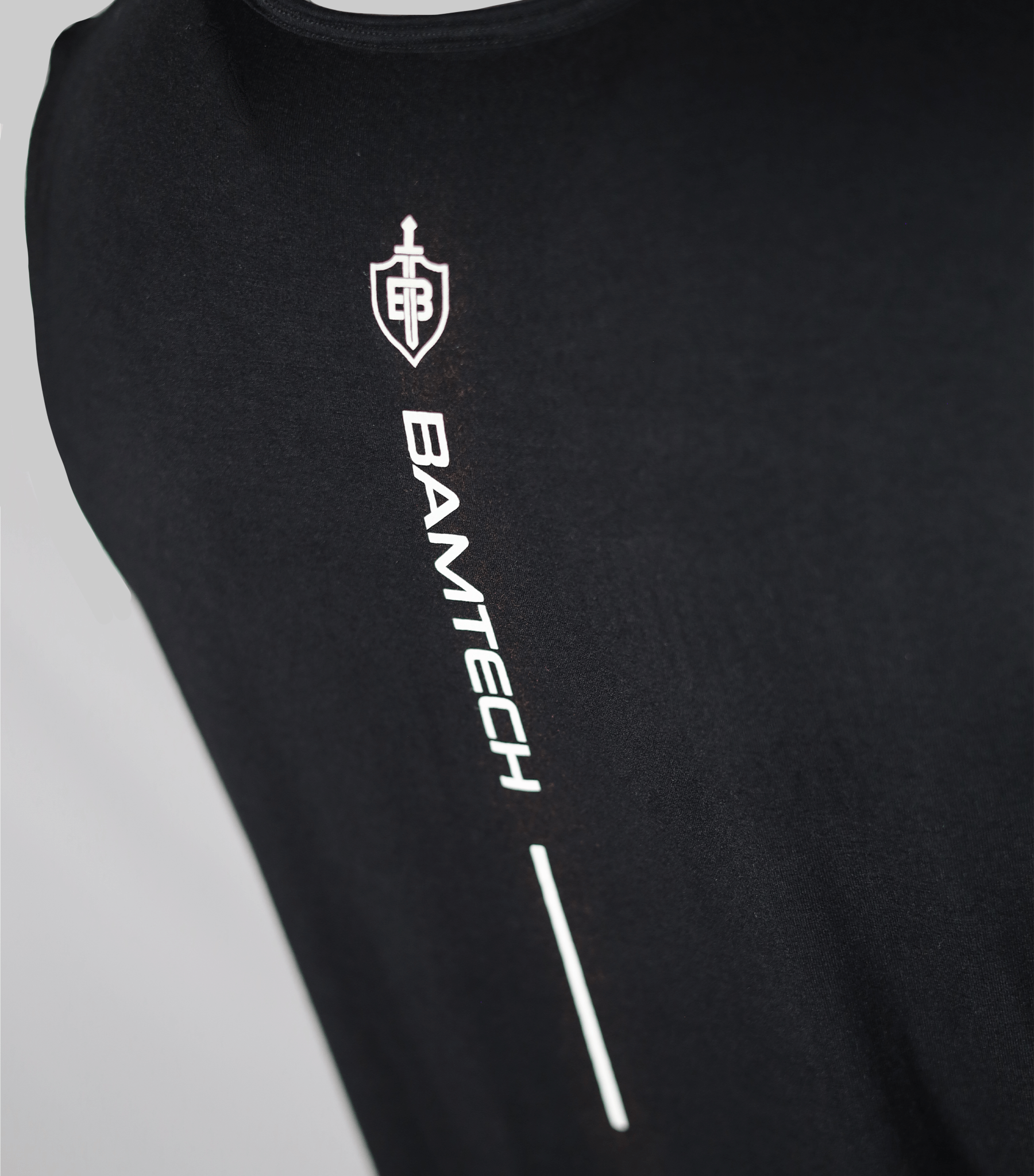Bamtech Tanks Bamboo Aerotech Tank - Training Div. Heather Grey