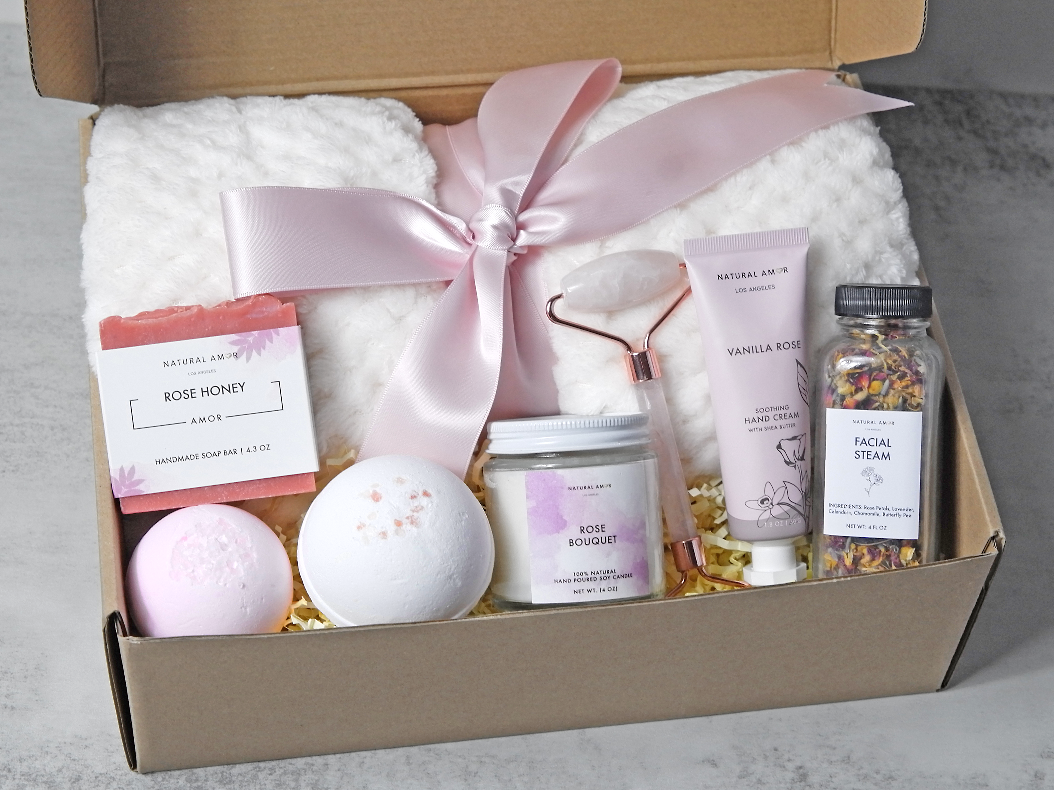Blanket Pink Gift Set - My American Goods