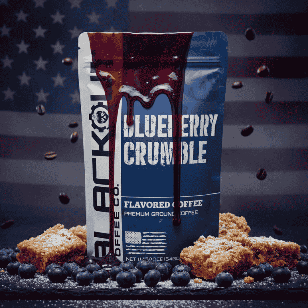 Blueberry Crumble Flavored Coffee