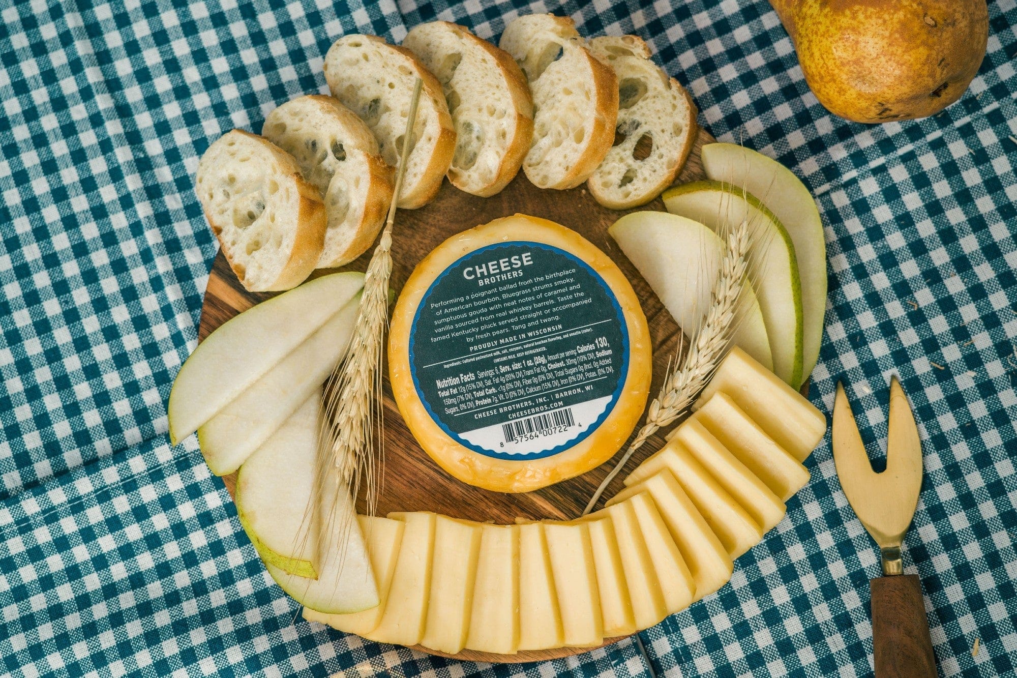 "Bluegrass" Bourbon Gouda - My American Goods