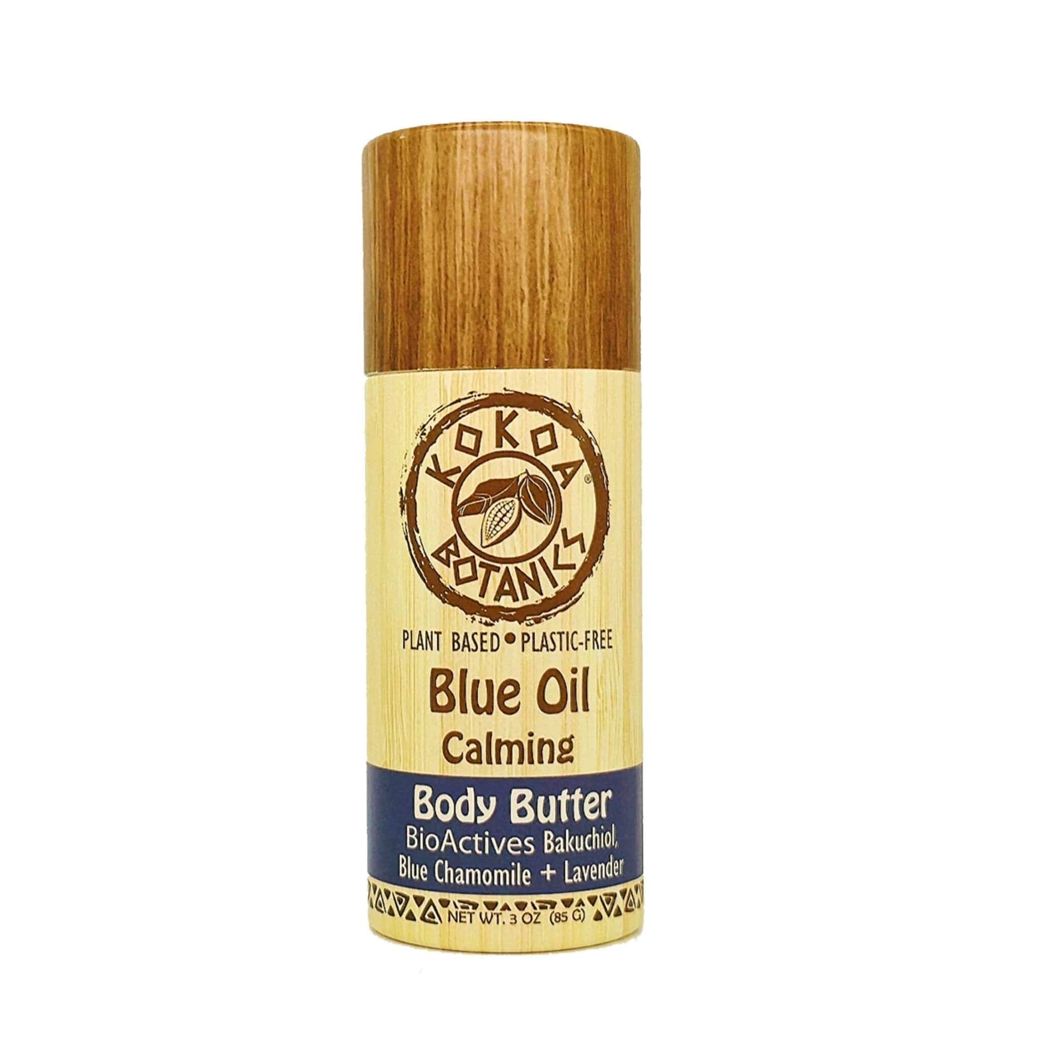 KOKOA BOTANICS body butter Blue Oil - Calming Body Butter - Bakuchiol and Blue Chamomile - 3 oz