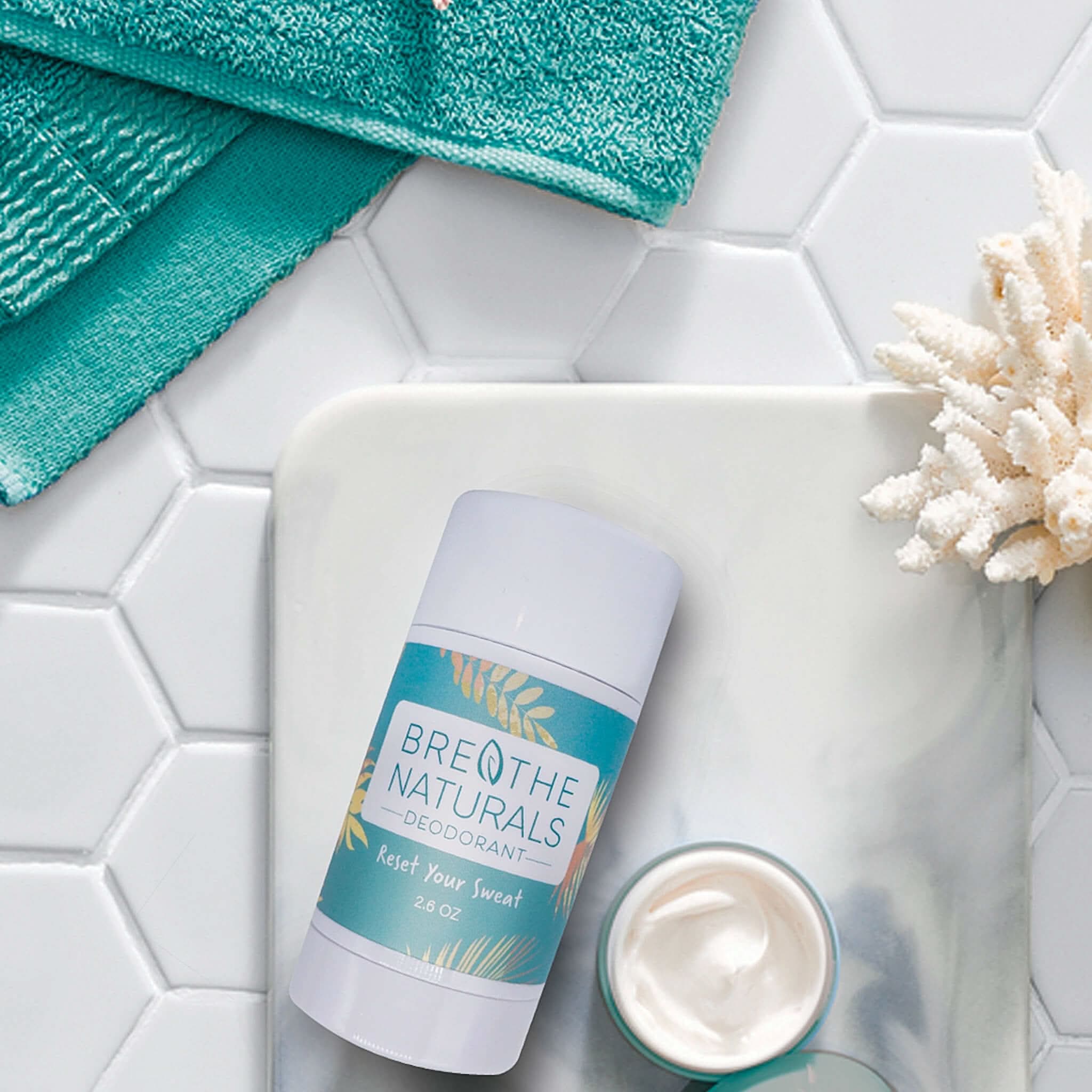 Breathe Naturals Deodorant Bergamot Lime Deodorant
