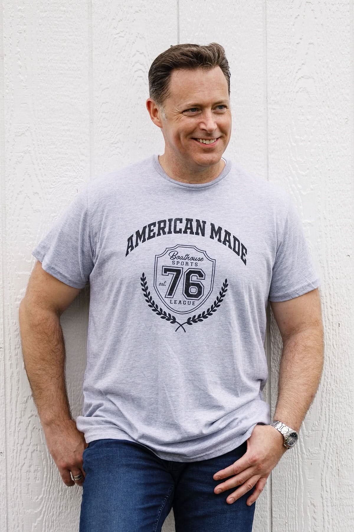 Boathouse Graphic Cotton Short Sleeve - My American Goods