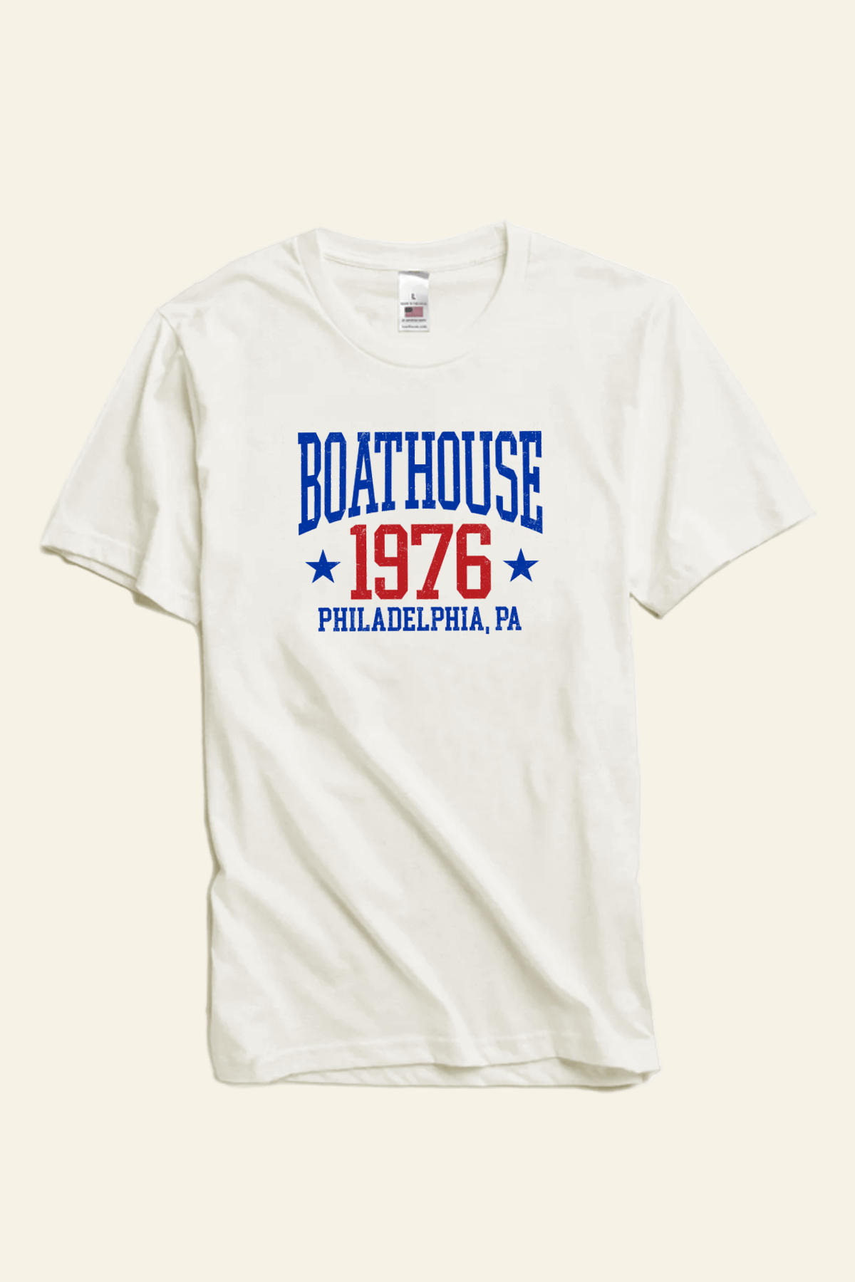 Boathouse active unisex t-shirts 1976 / X-Small Boathouse Graphic Cotton Short Sleeve