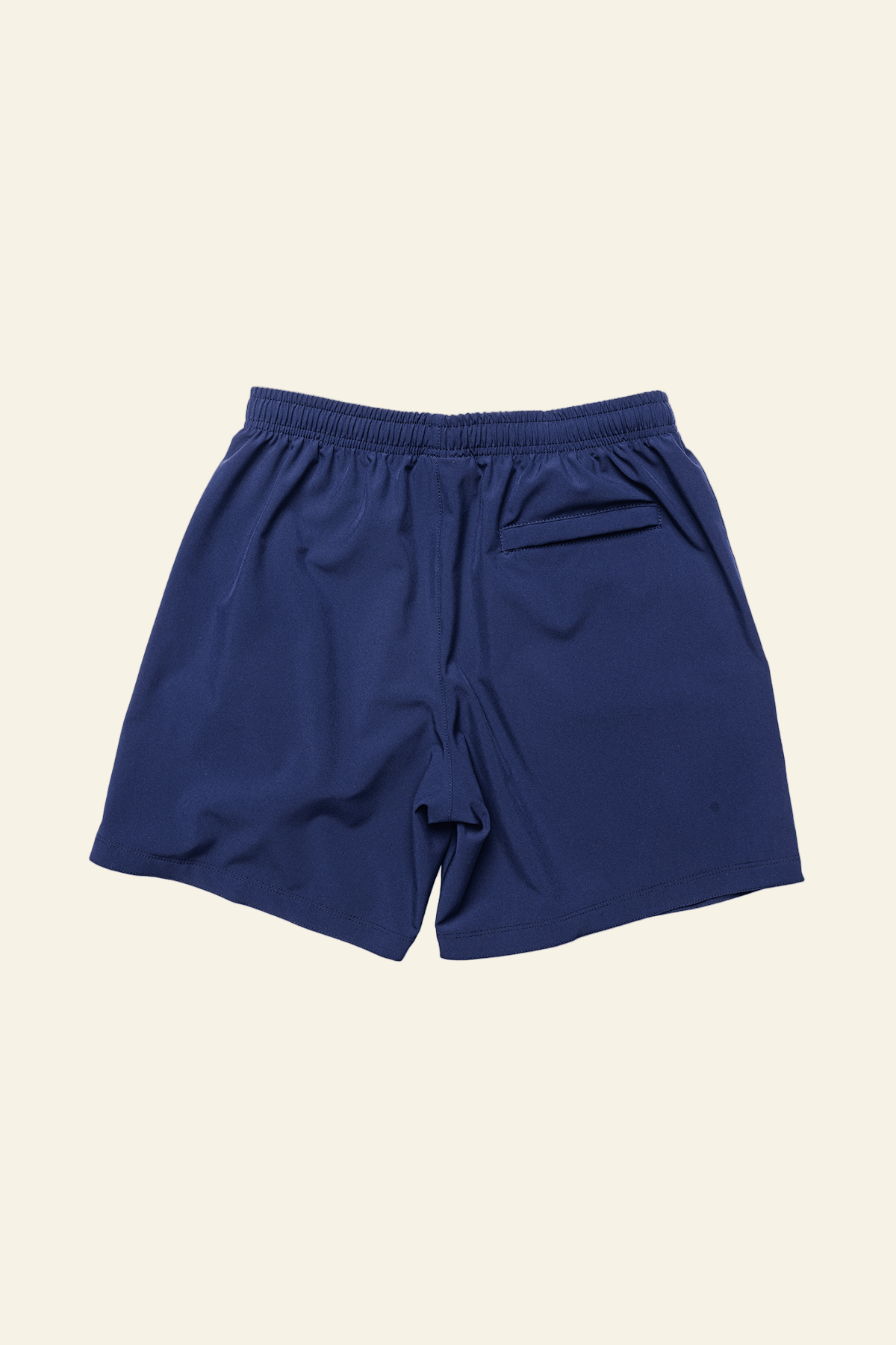 Blue shorts on a white background