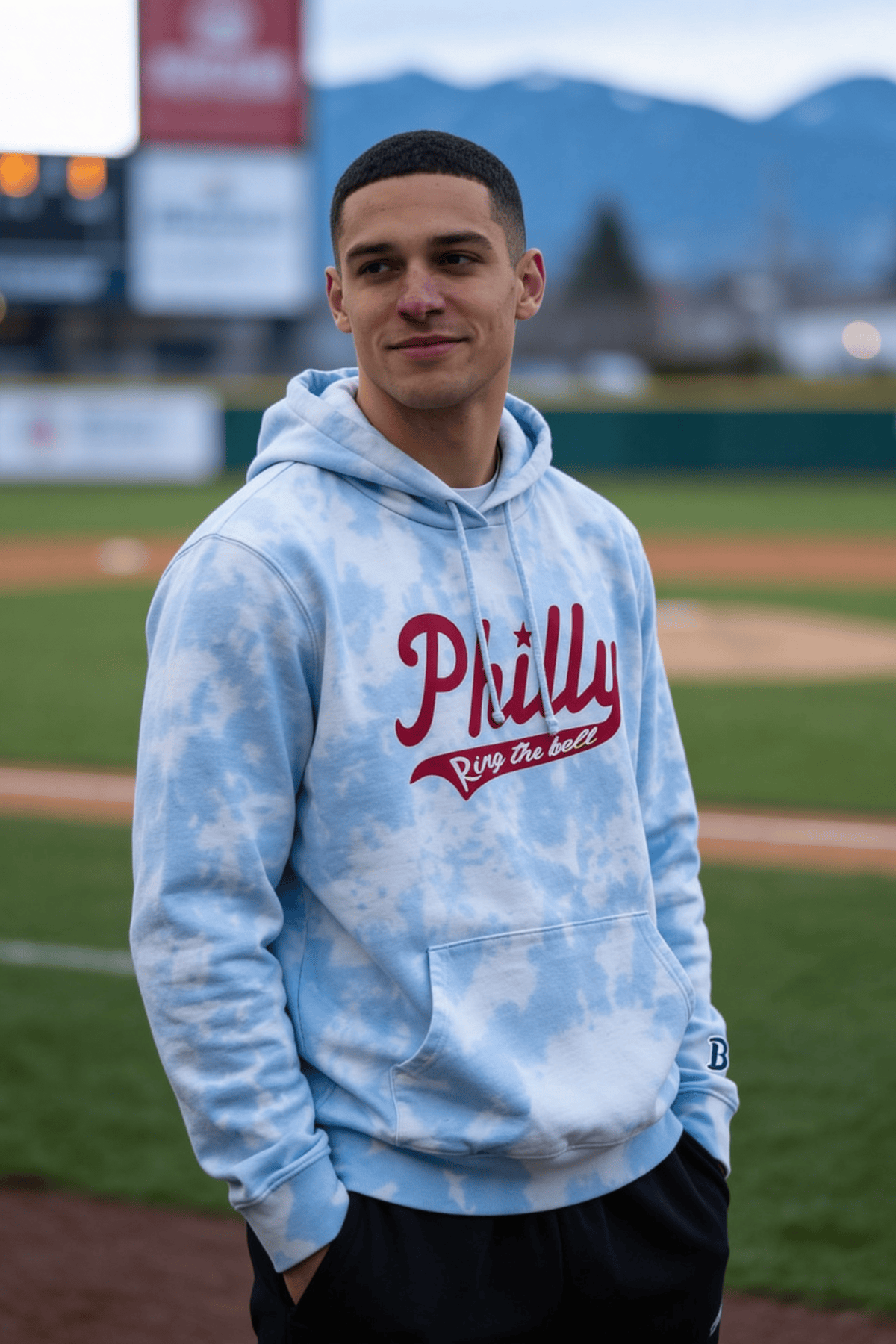 Boathouse unisex crew neck hoodie Boathouse Philly Tie-dye Unisex HOODIE