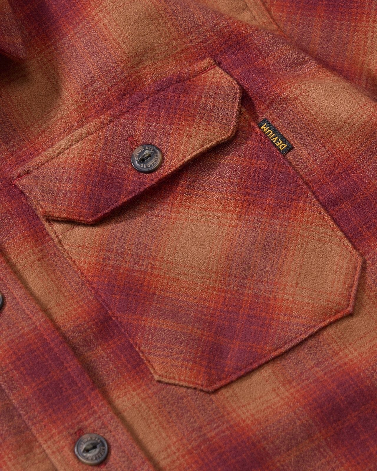 Devium Shirts Boca Long Sleeve Flannel Shirt
