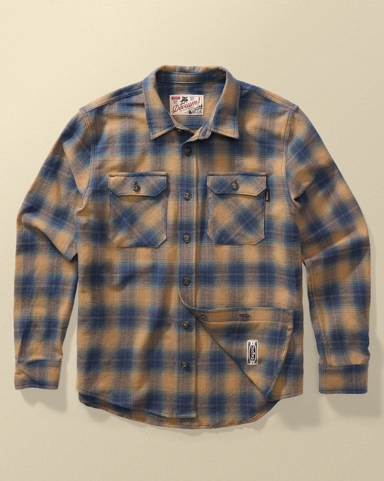 Boca Long Sleeve Flannel Shirt - My American Goods