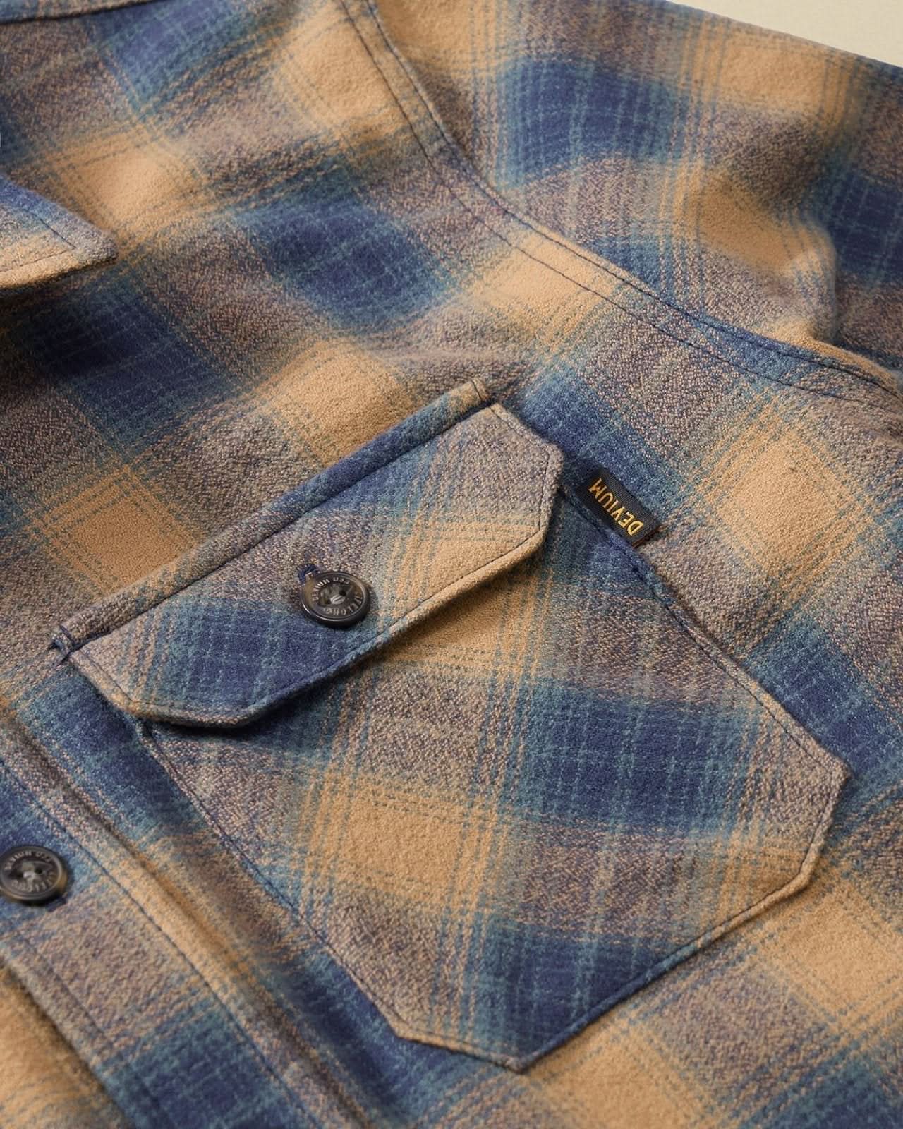 Boca Long Sleeve Flannel Shirt - My American Goods