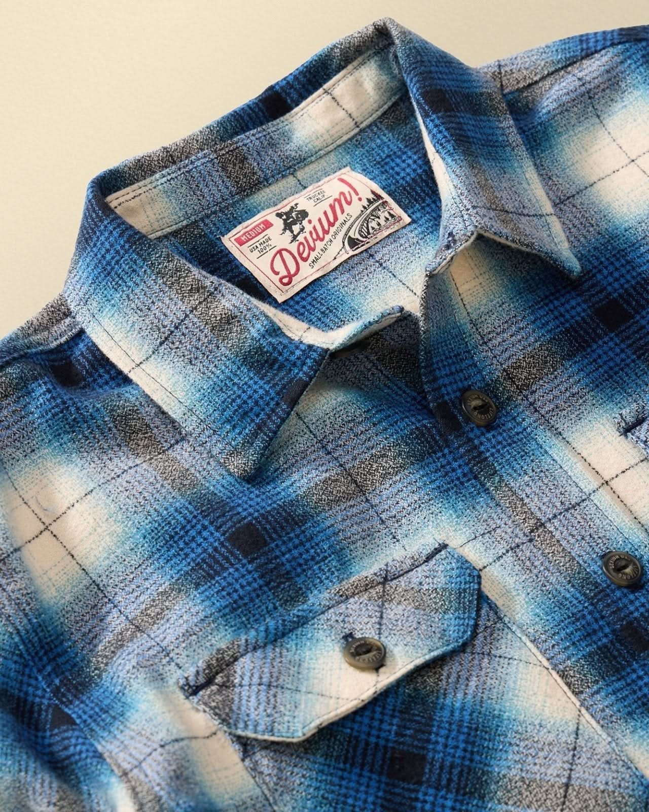 Boca Long Sleeve Flannel Shirt - My American Goods