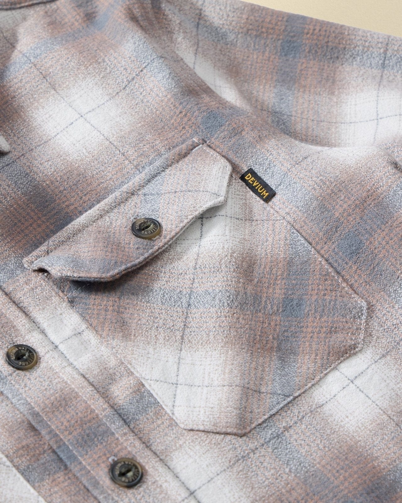 Devium Shirts Boca Long Sleeve Flannel Shirt