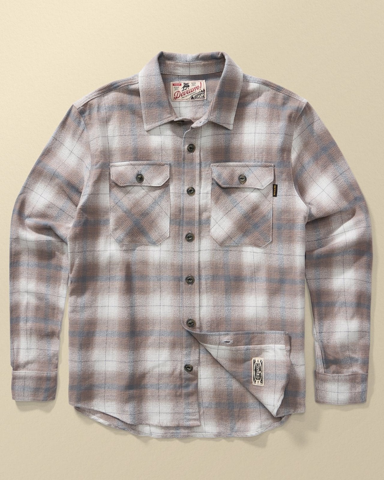 Boca Long Sleeve Flannel Shirt - My American Goods