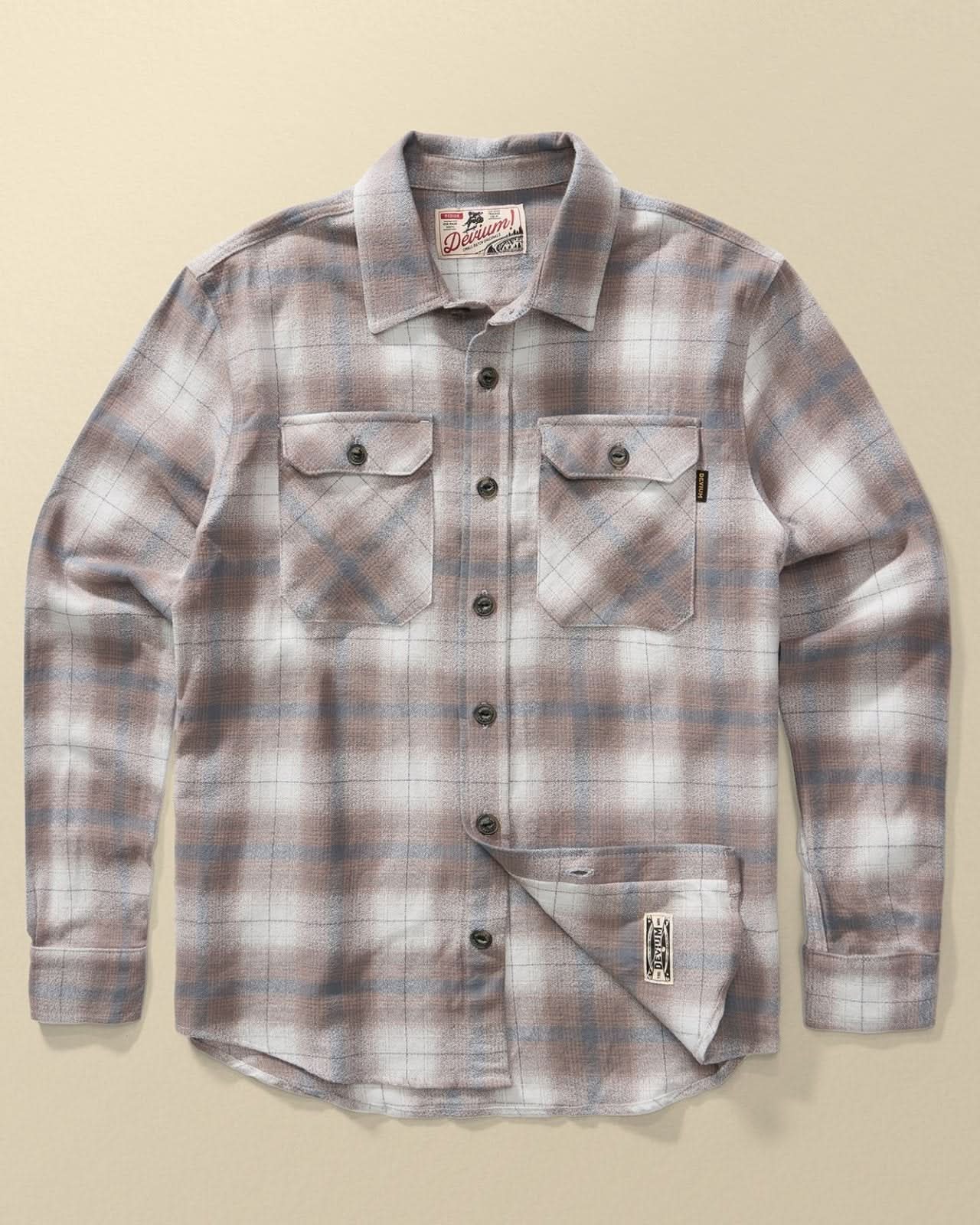 Boca Long Sleeve Flannel Shirt - My American Goods