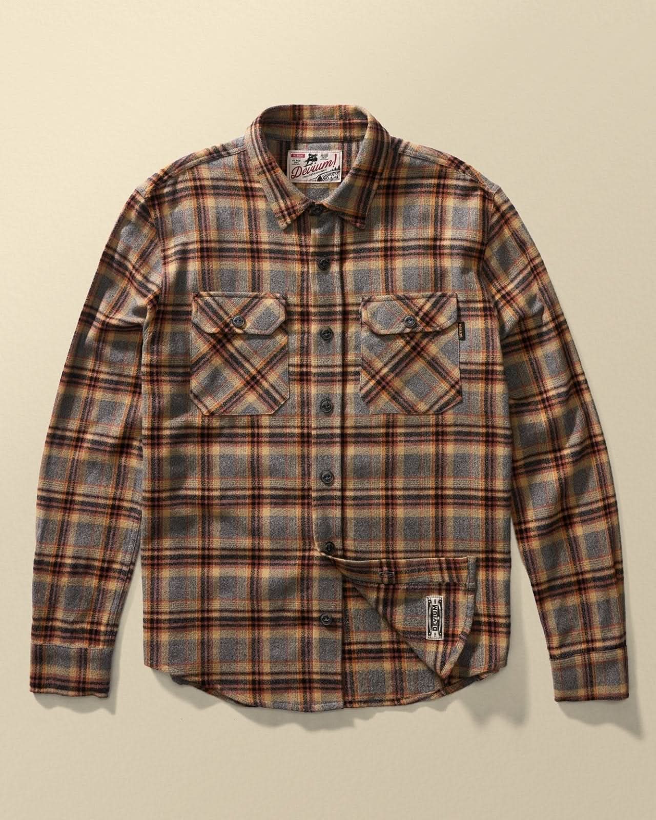 Boca Long Sleeve Flannel Shirt - My American Goods