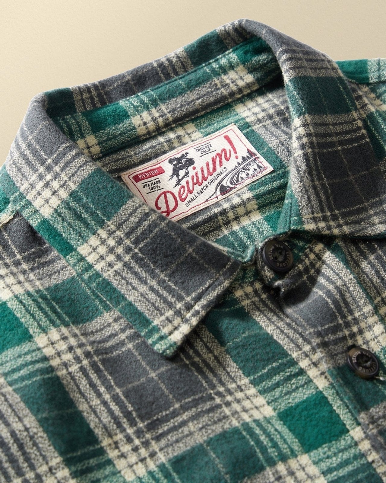 Devium Shirts Boca Long Sleeve Flannel Shirt