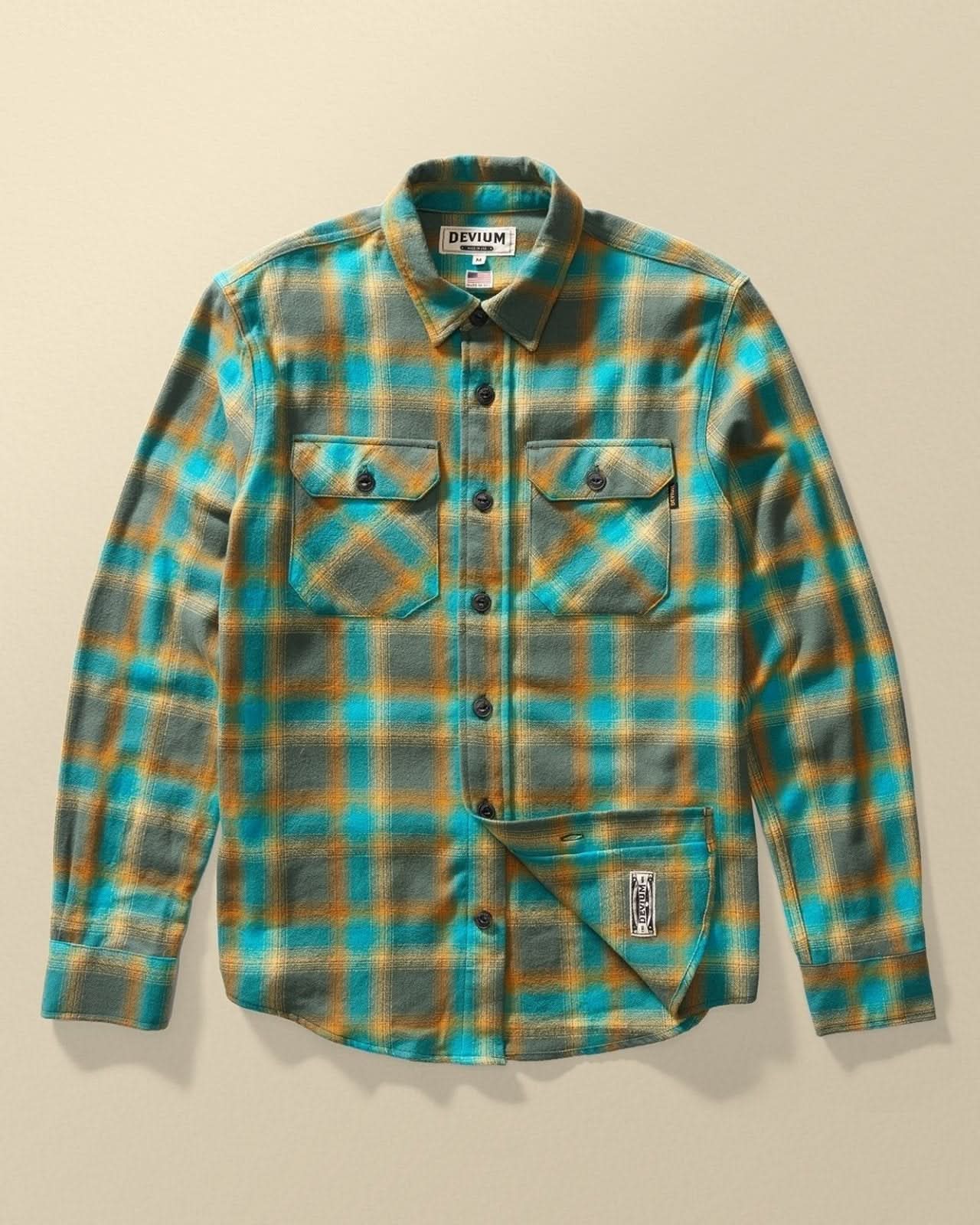 Boca Long Sleeve Flannel Shirt - My American Goods