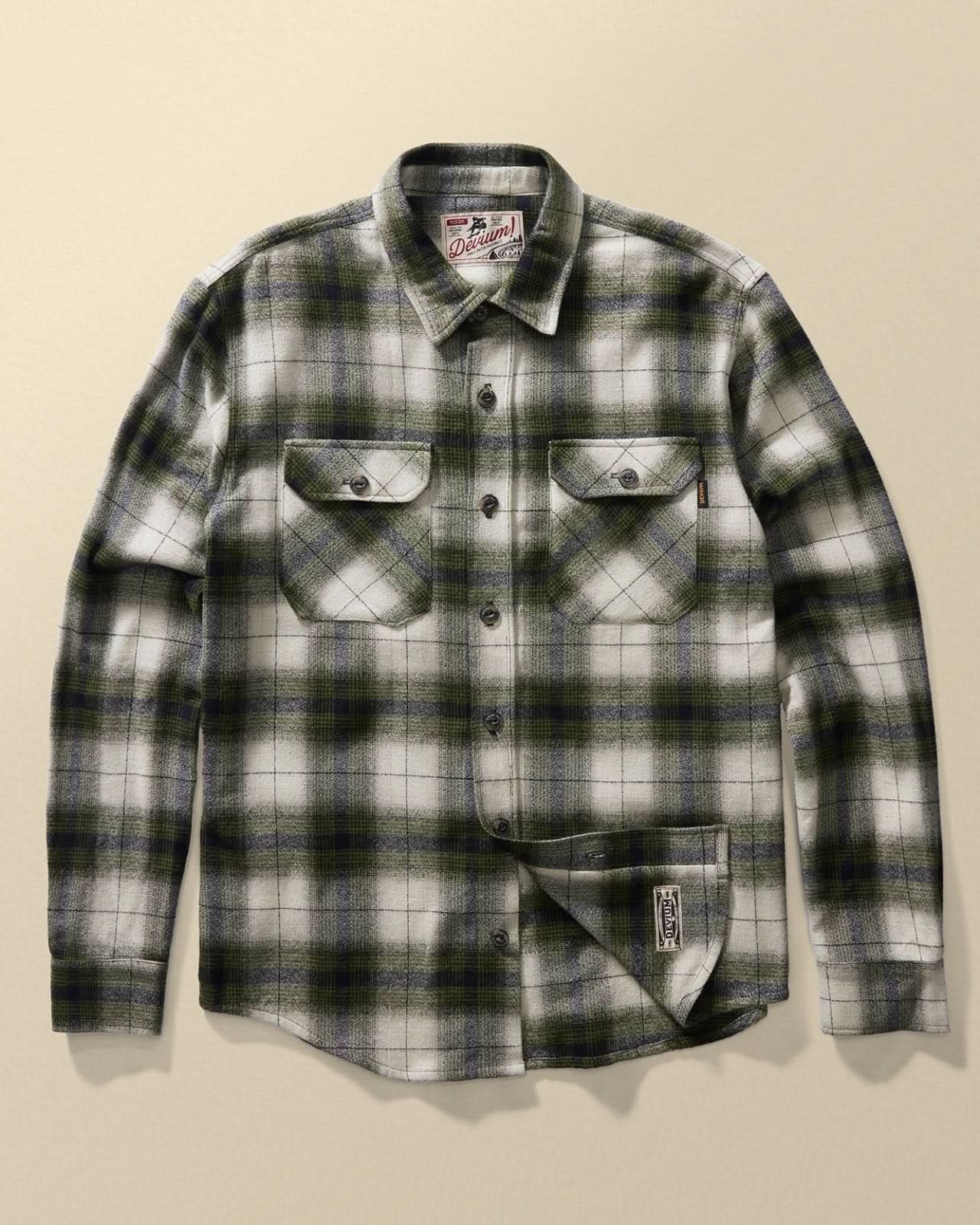 Boca Long Sleeve Flannel Shirt - My American Goods