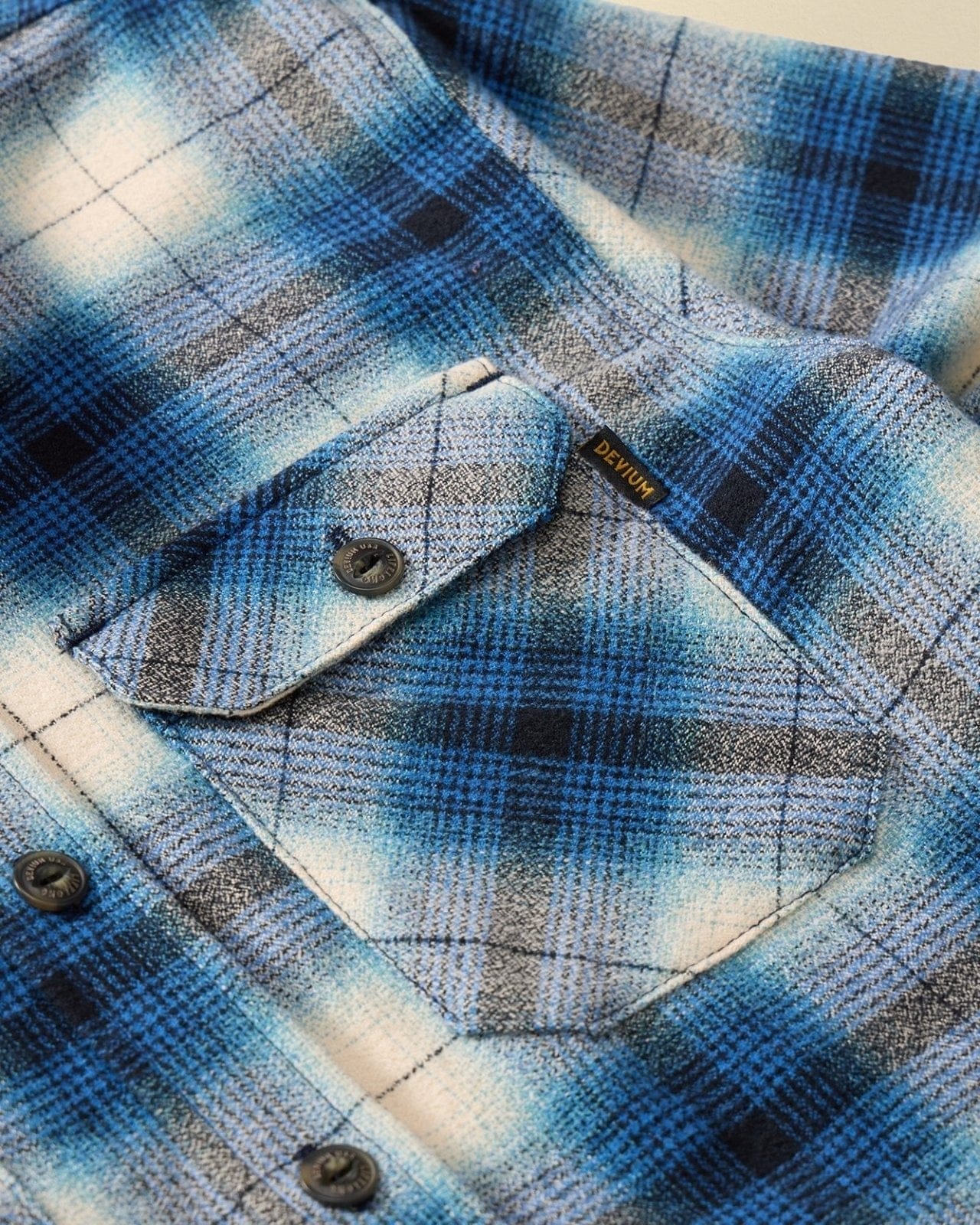 Devium Shirts Boca Long Sleeve Flannel Shirt