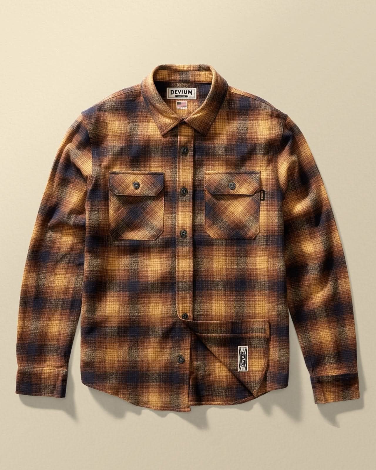 Boca Long Sleeve Flannel Shirt - My American Goods