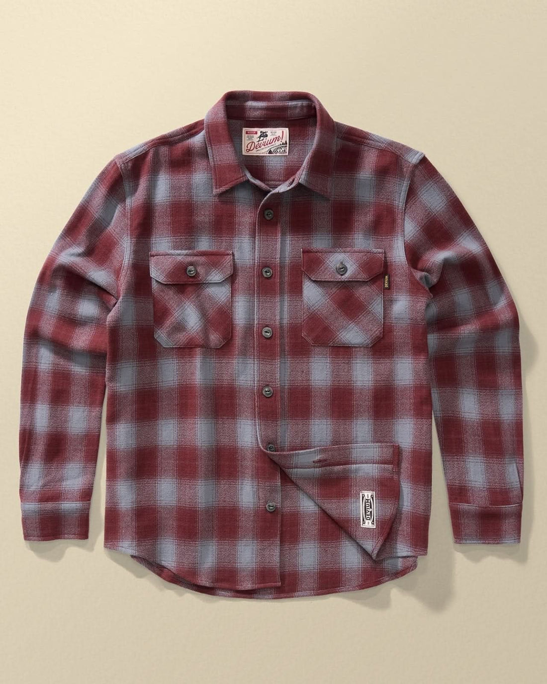 Boca Long Sleeve Flannel Shirt - My American Goods
