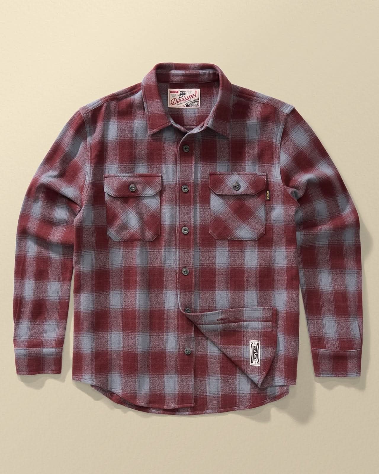 Boca Long Sleeve Flannel Shirt - My American Goods