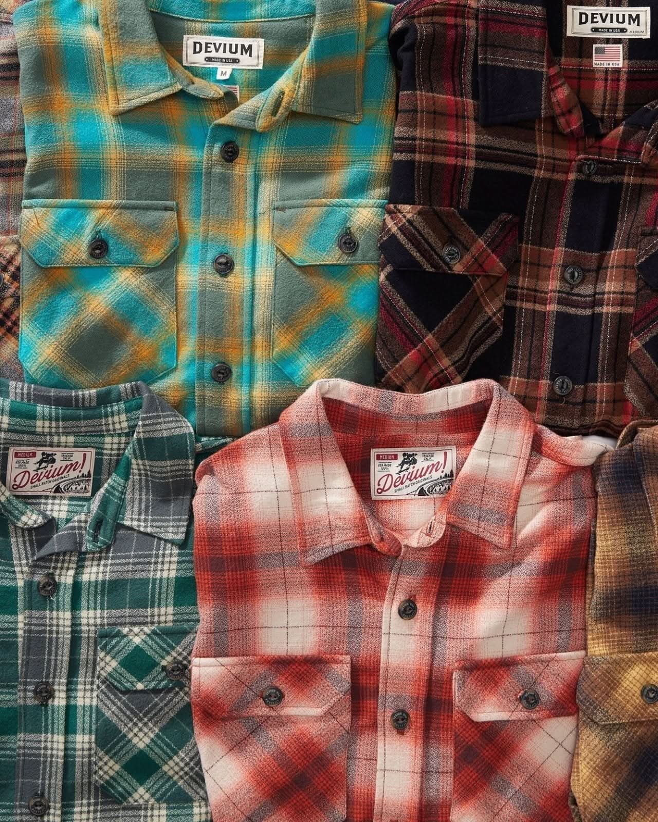 Boca Long Sleeve Flannel Shirt - My American Goods