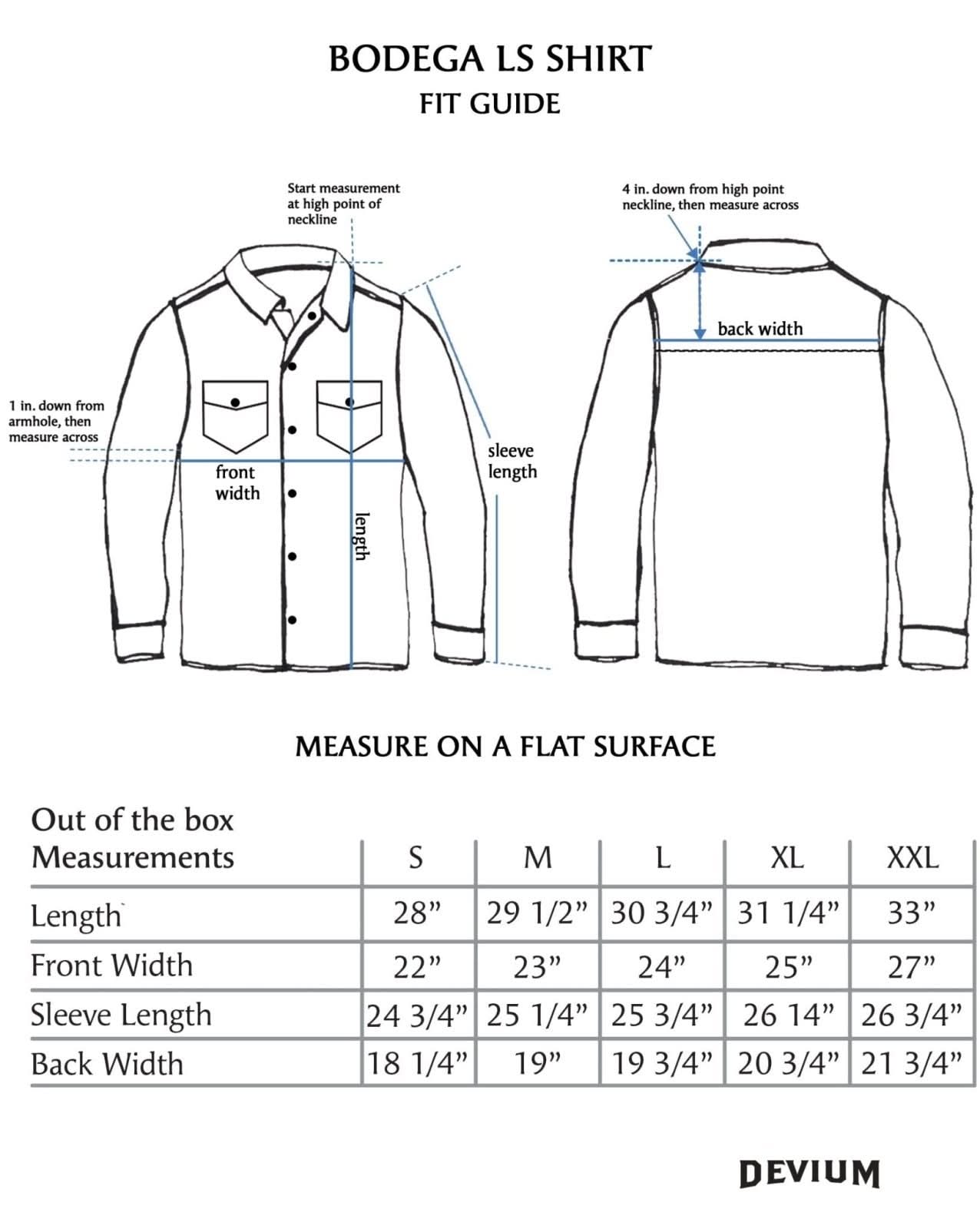 Bodega Striped Long Sleeve Shirt - My American Goods