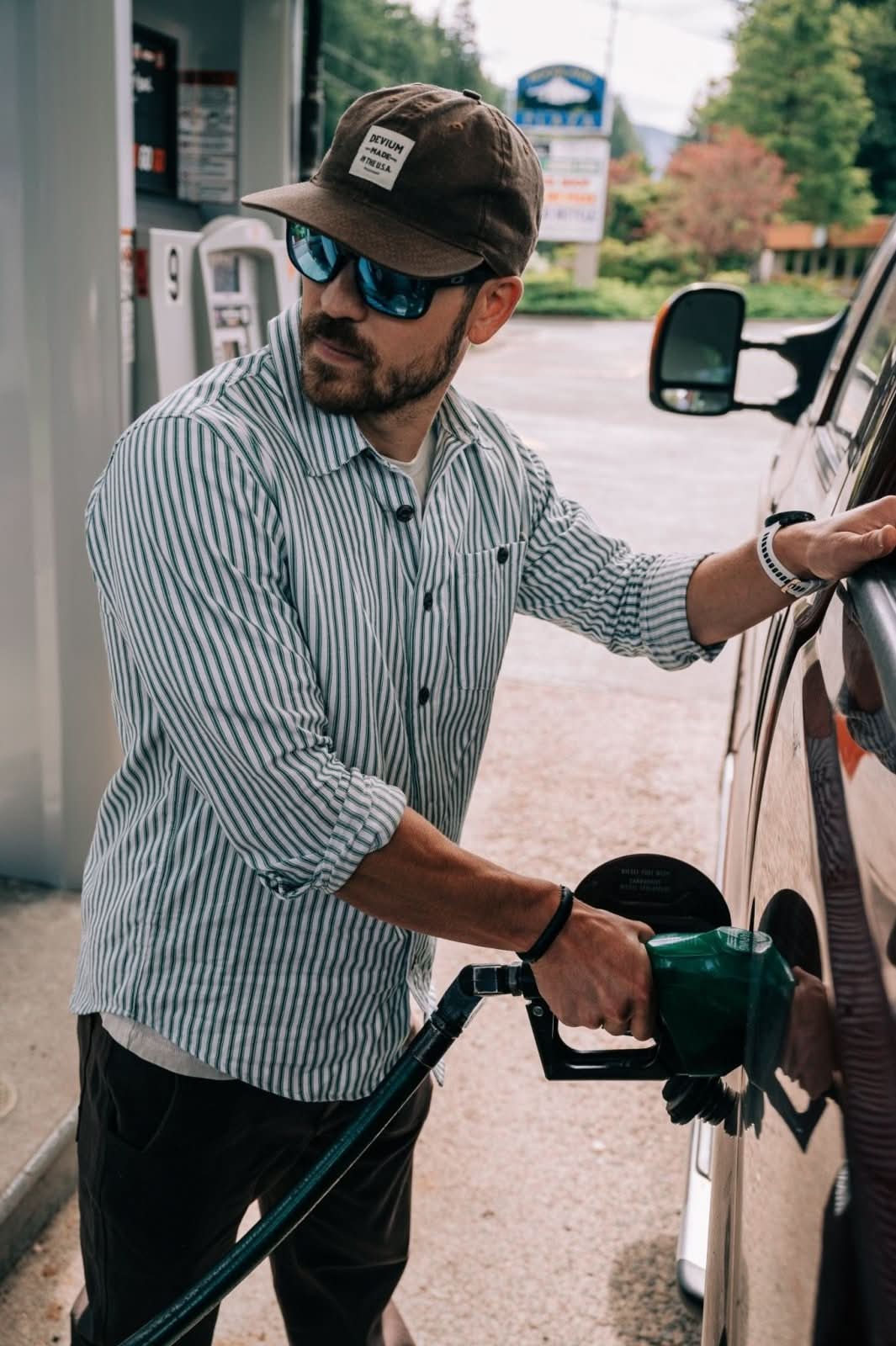 Bodega Striped Long Sleeve Shirt - My American Goods
