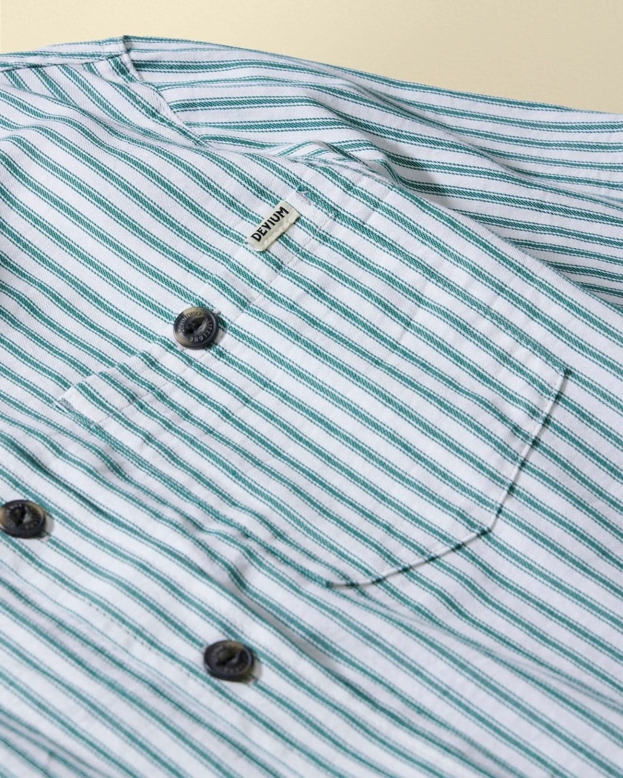 Bodega Striped Long Sleeve Shirt - My American Goods