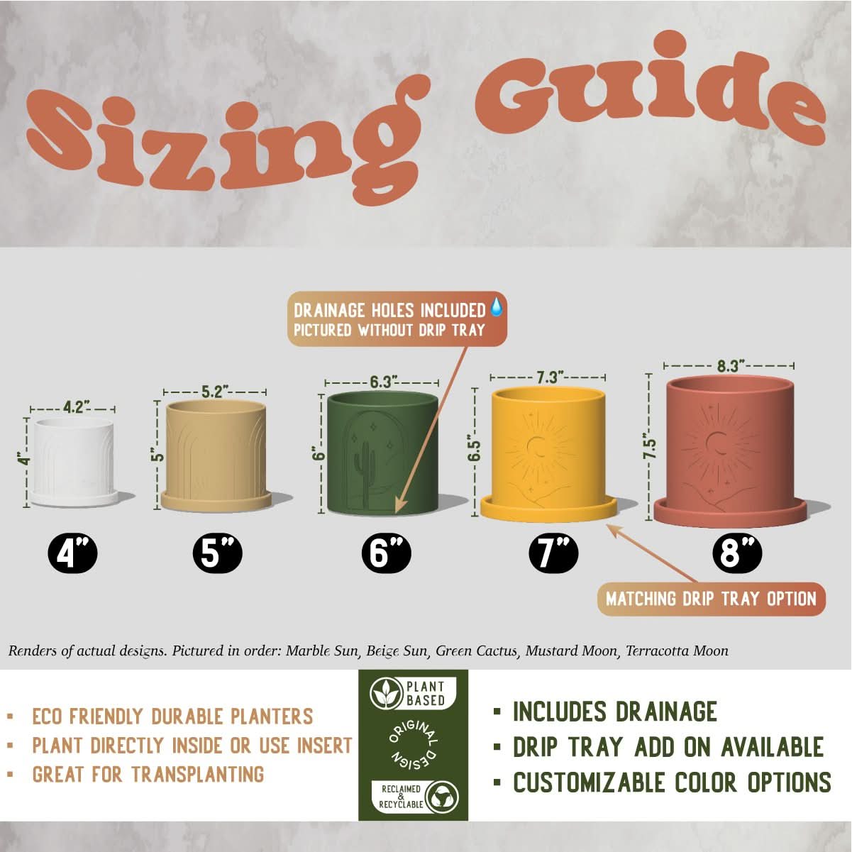 Boho Sun Planter - My American Goods