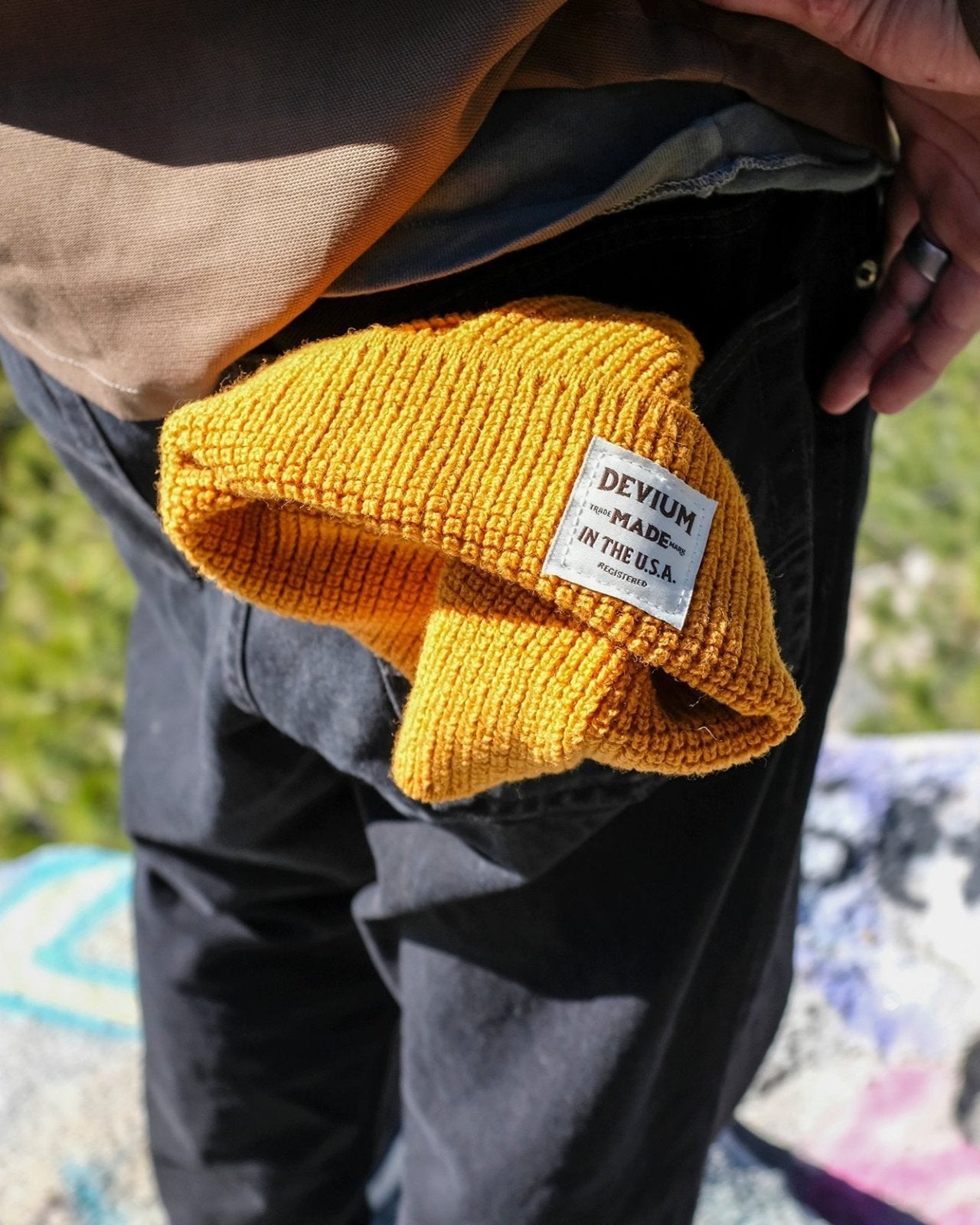 Bollard Merino Wool Beanie - My American Goods