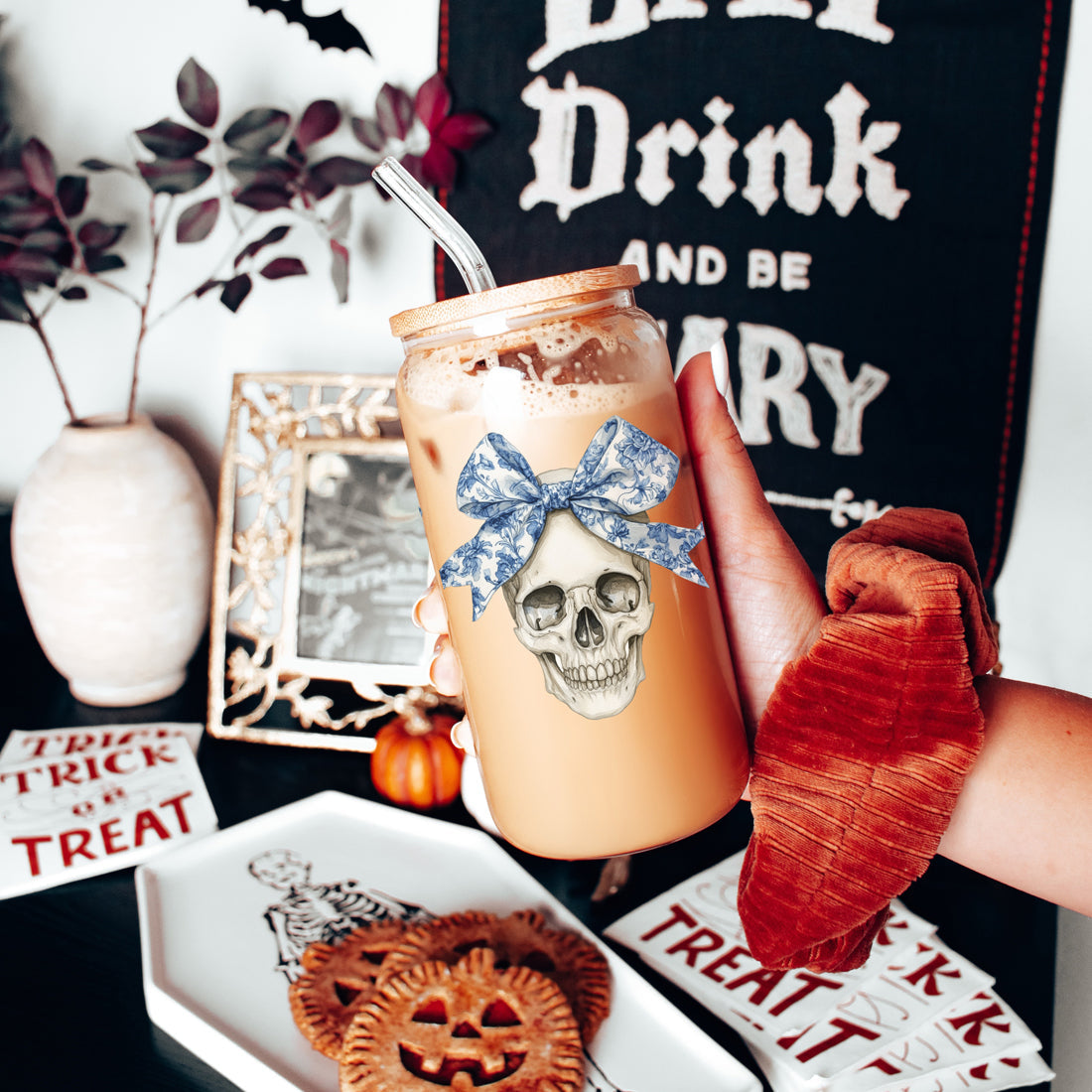 Bow Skull 20oz - My American Goods