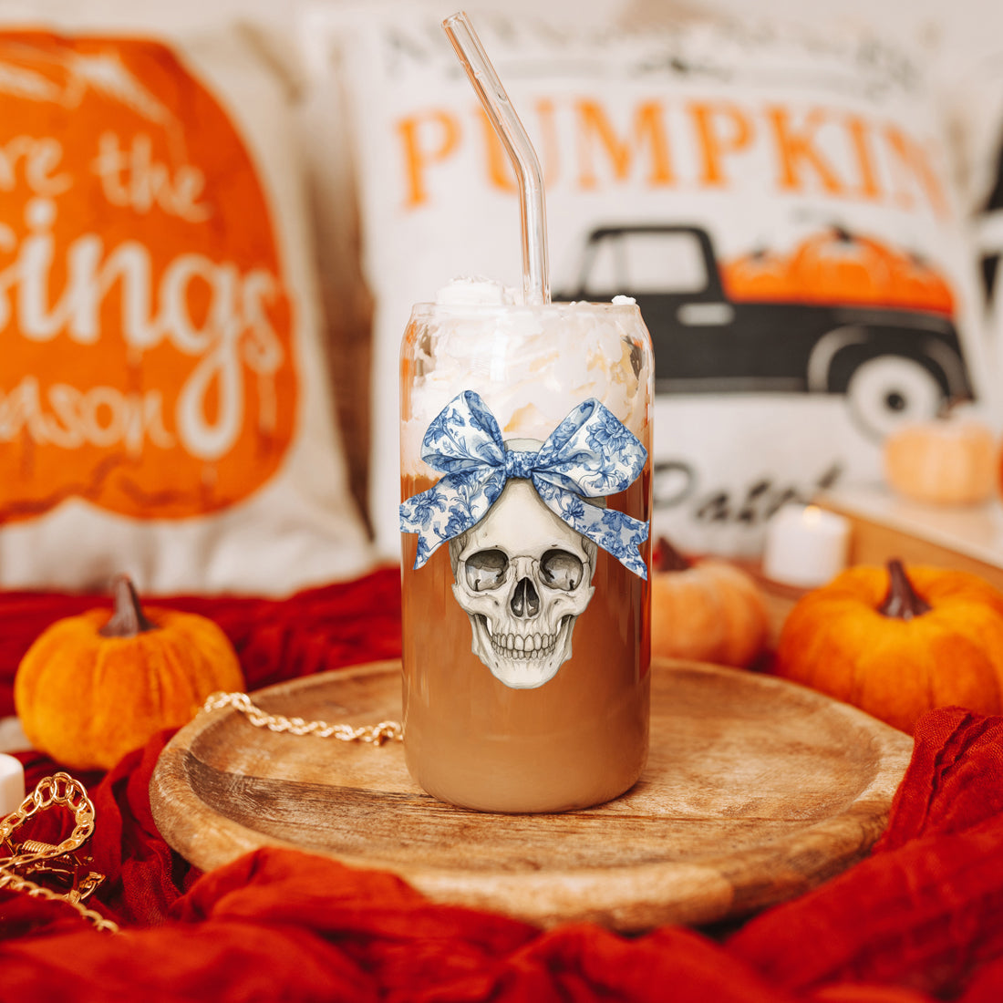 Bow Skull 20oz - My American Goods