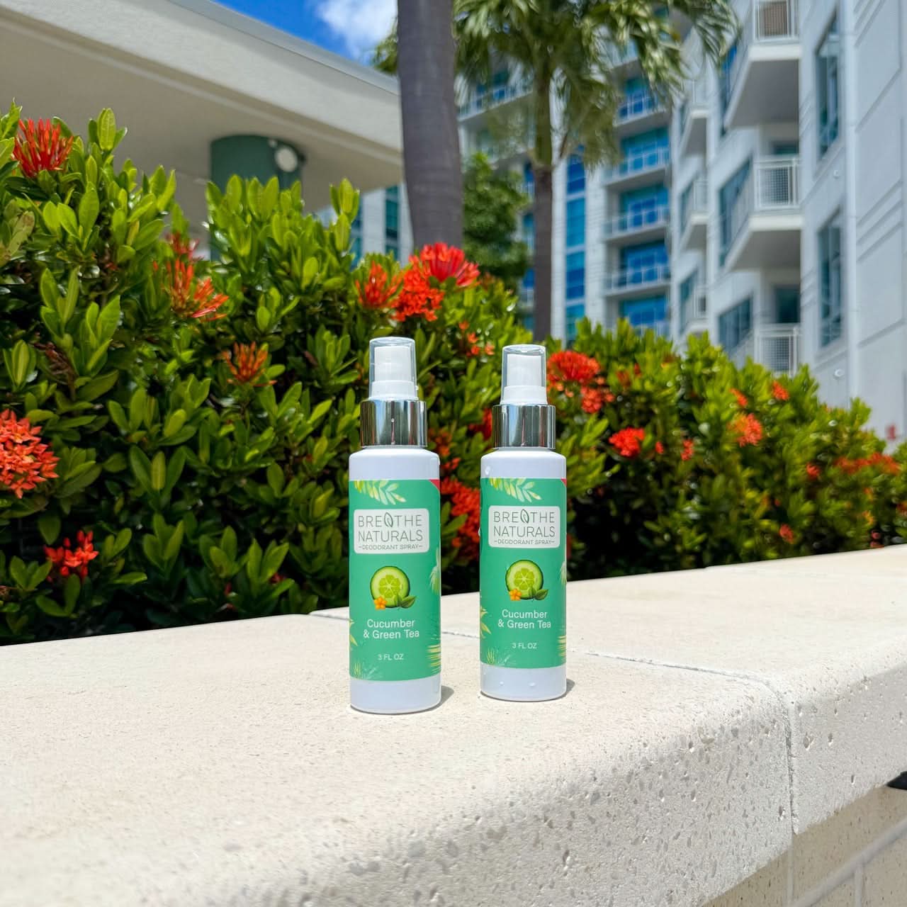 Breathe Naturals Deodorant Deodorant Cucumber & Green Tea Spray Deodorant