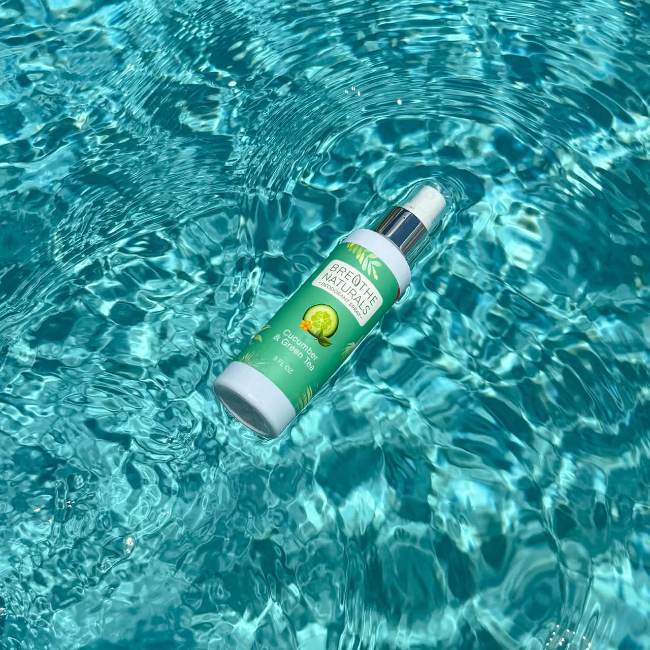 Breathe Naturals Deodorant Deodorant Cucumber & Green Tea Spray Deodorant