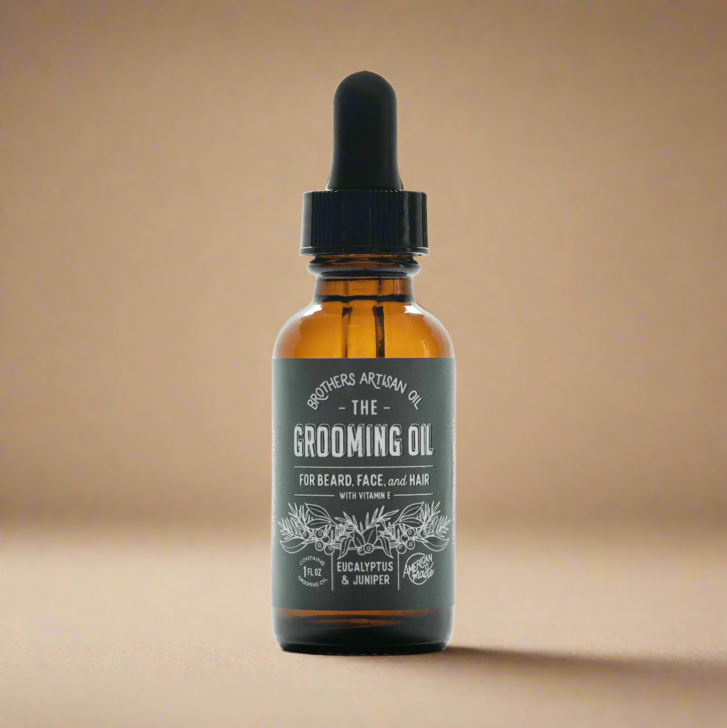 The Grooming Oil: Eucalyptus & Juniper - My American Goods