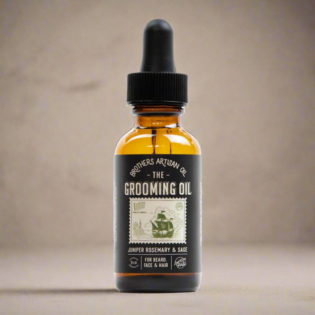 The Grooming Oil: Juniper Rosemary & Sage by Brothers Artisan Oil - My American Goods