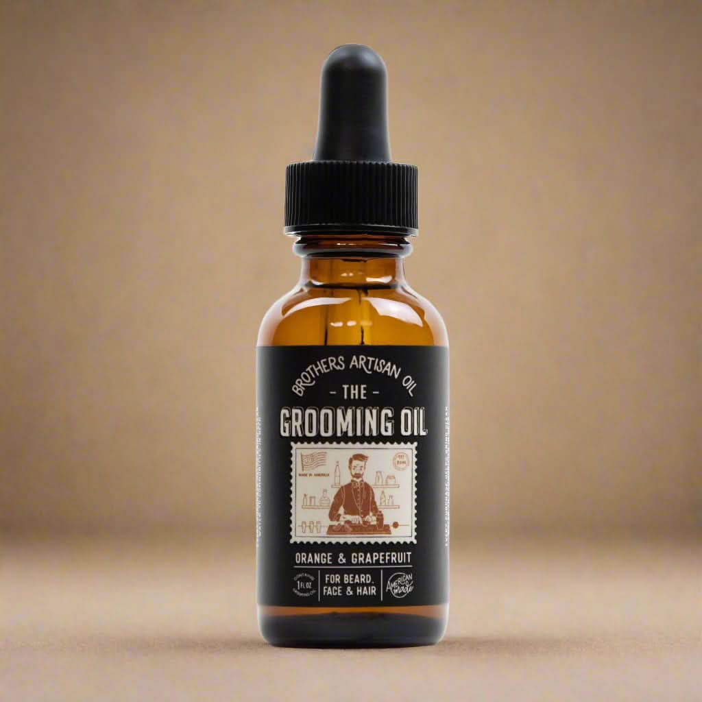 The Grooming Oil: Orange & Grapefruit - My American Goods